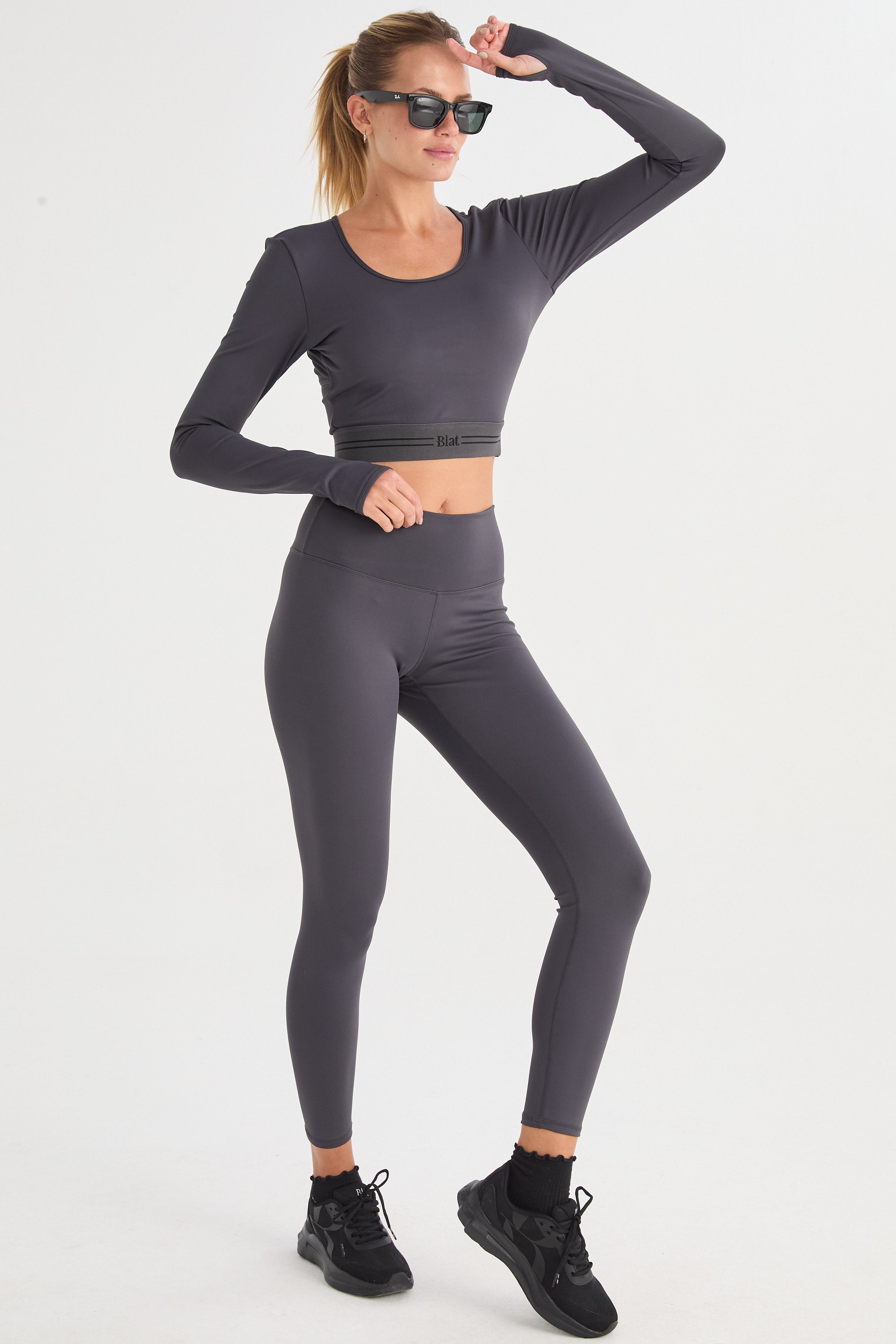 Calza Savia - PureSkin® - Gris oscuro