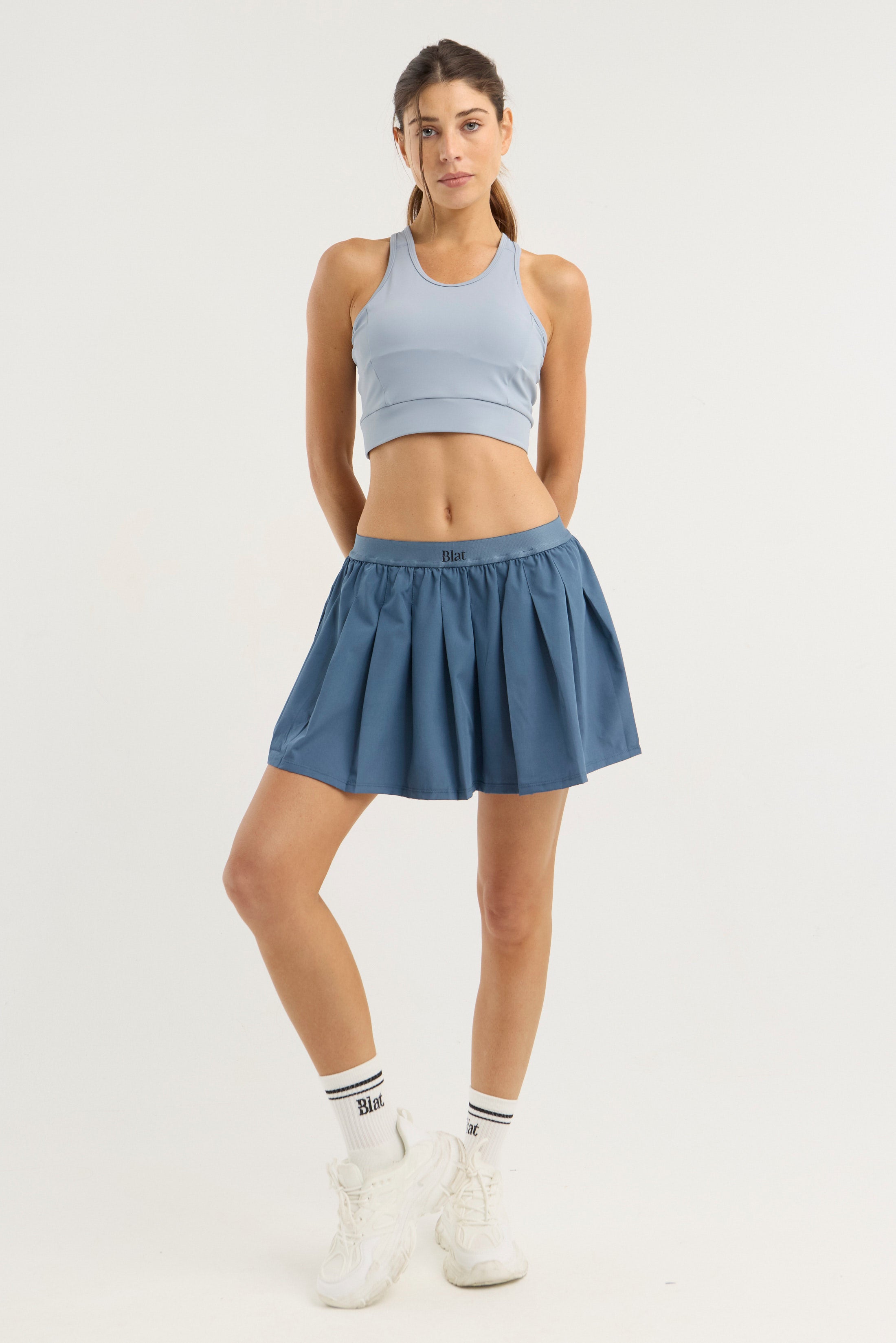 Pollera Cyclone - TechKnit® - Azul Petroleo