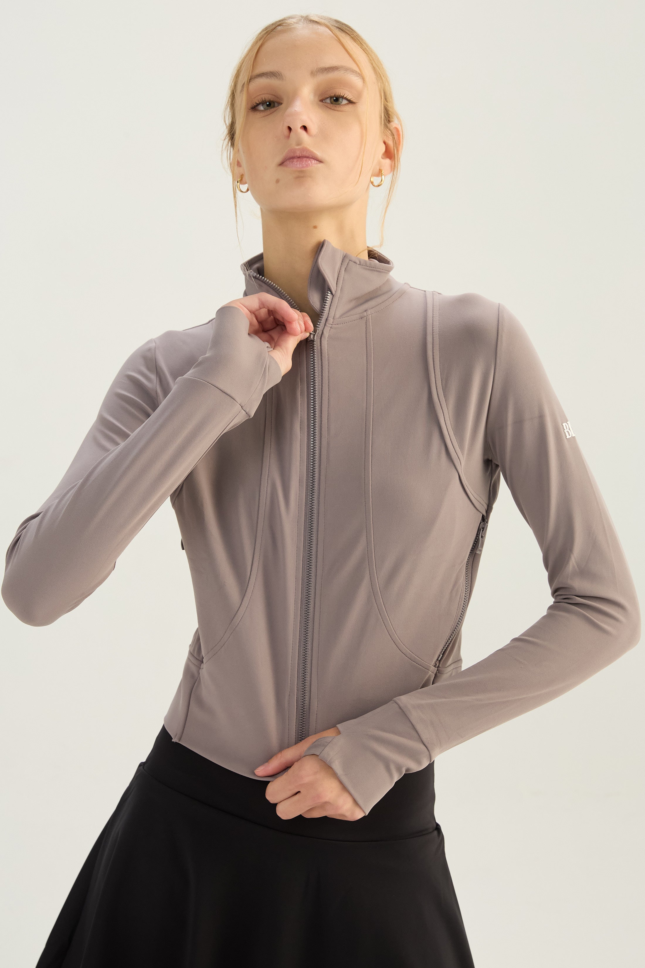 Campera Casual - PureSkin® - Gris Ceniza