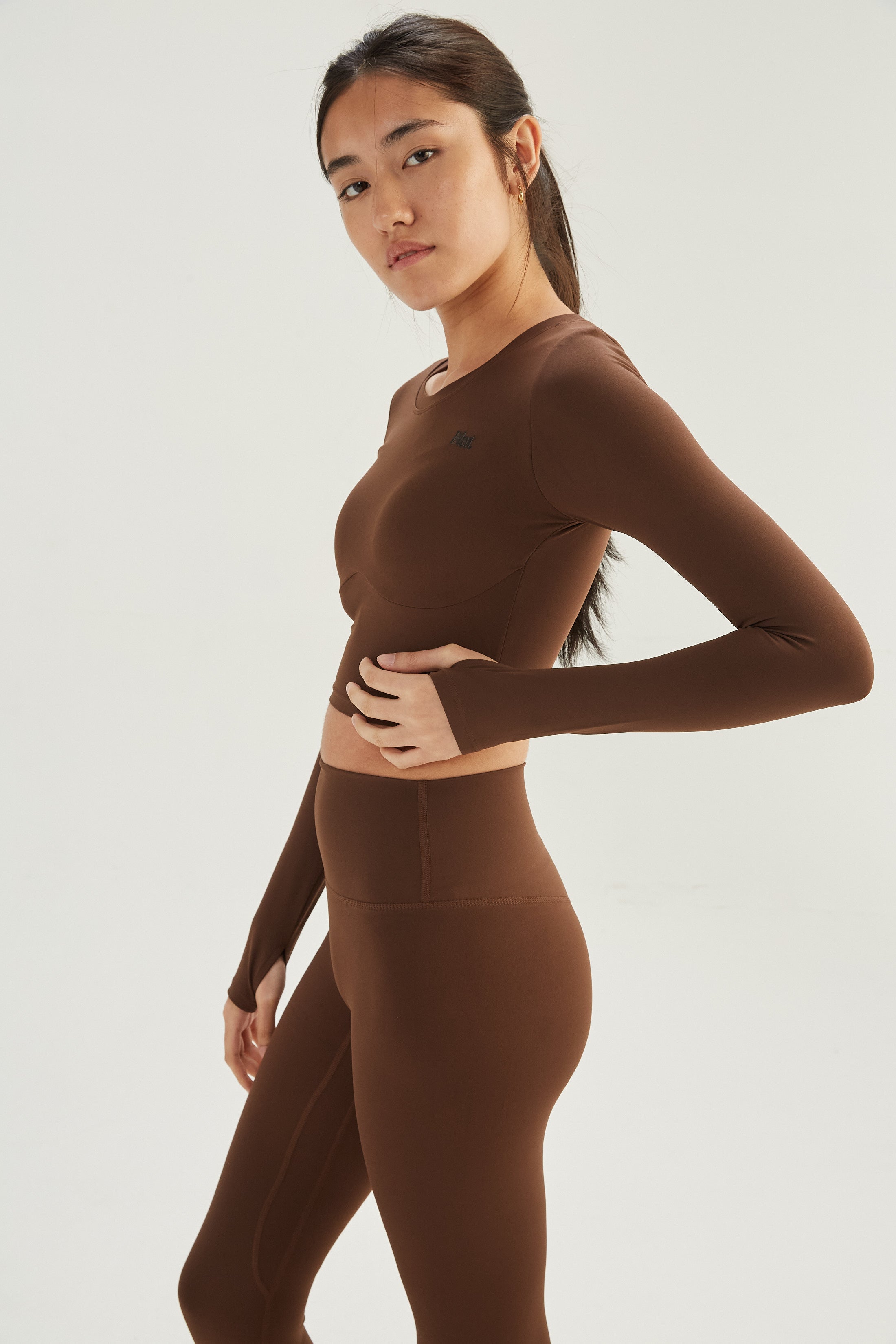 Calza Racer - PureSkin® - Chocolate