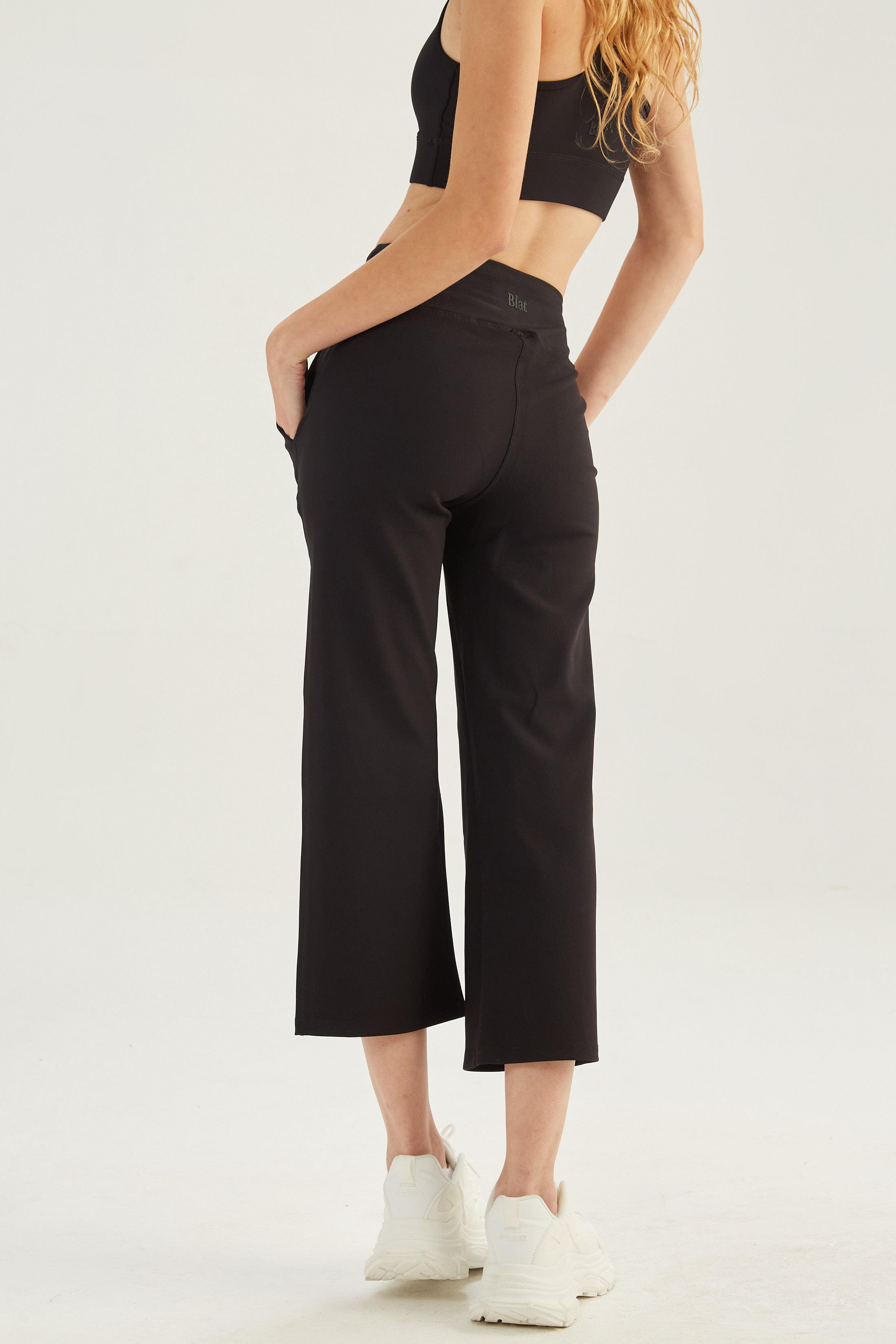 Pantalón Sway - SleekRib® - Negro