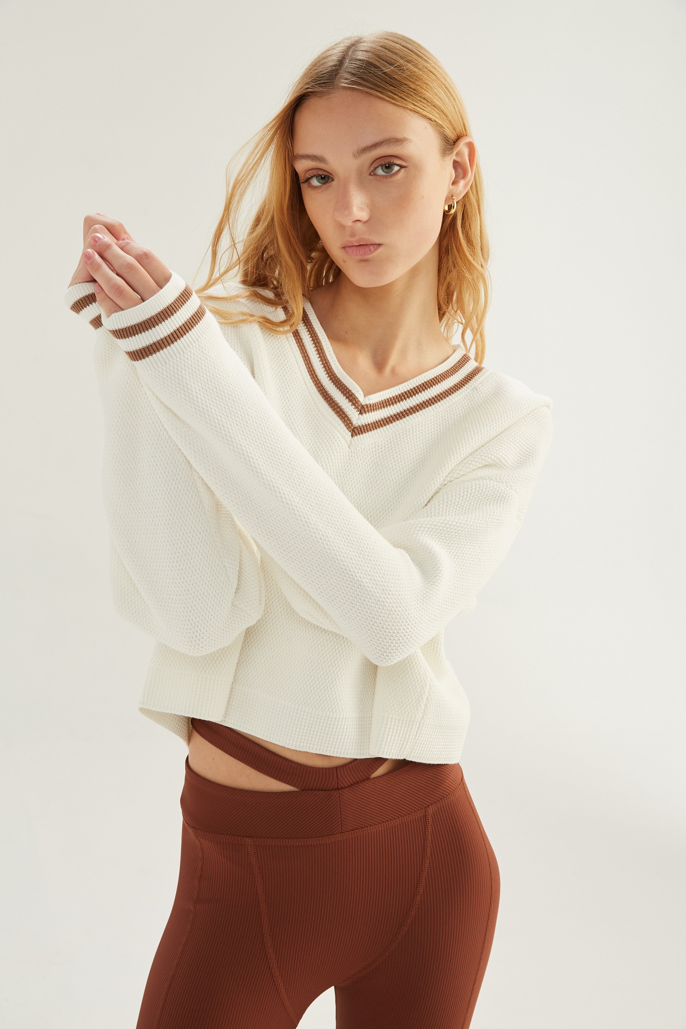 Sweater Poise - Blanco