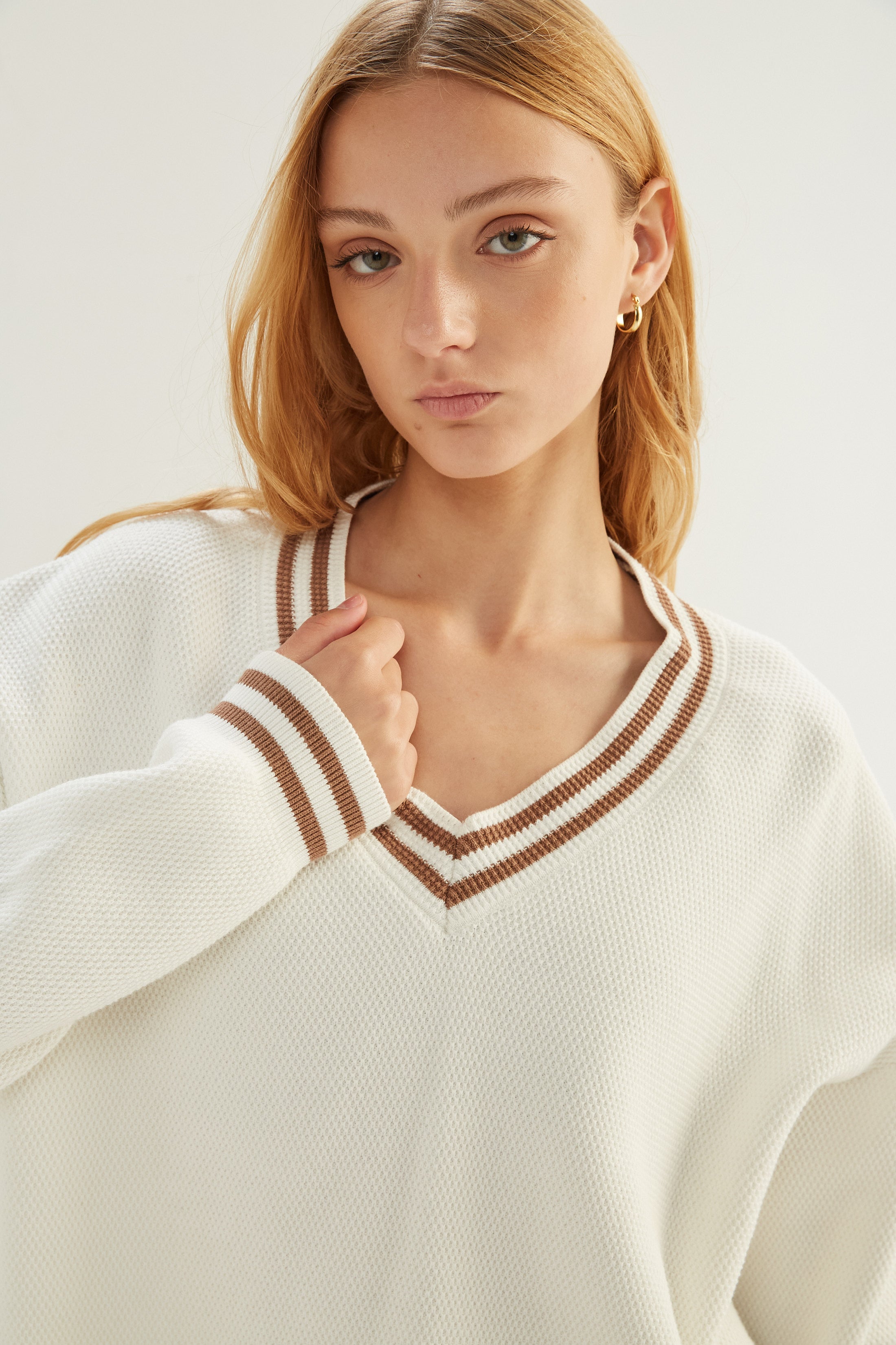 Sweater Poise - Blanco