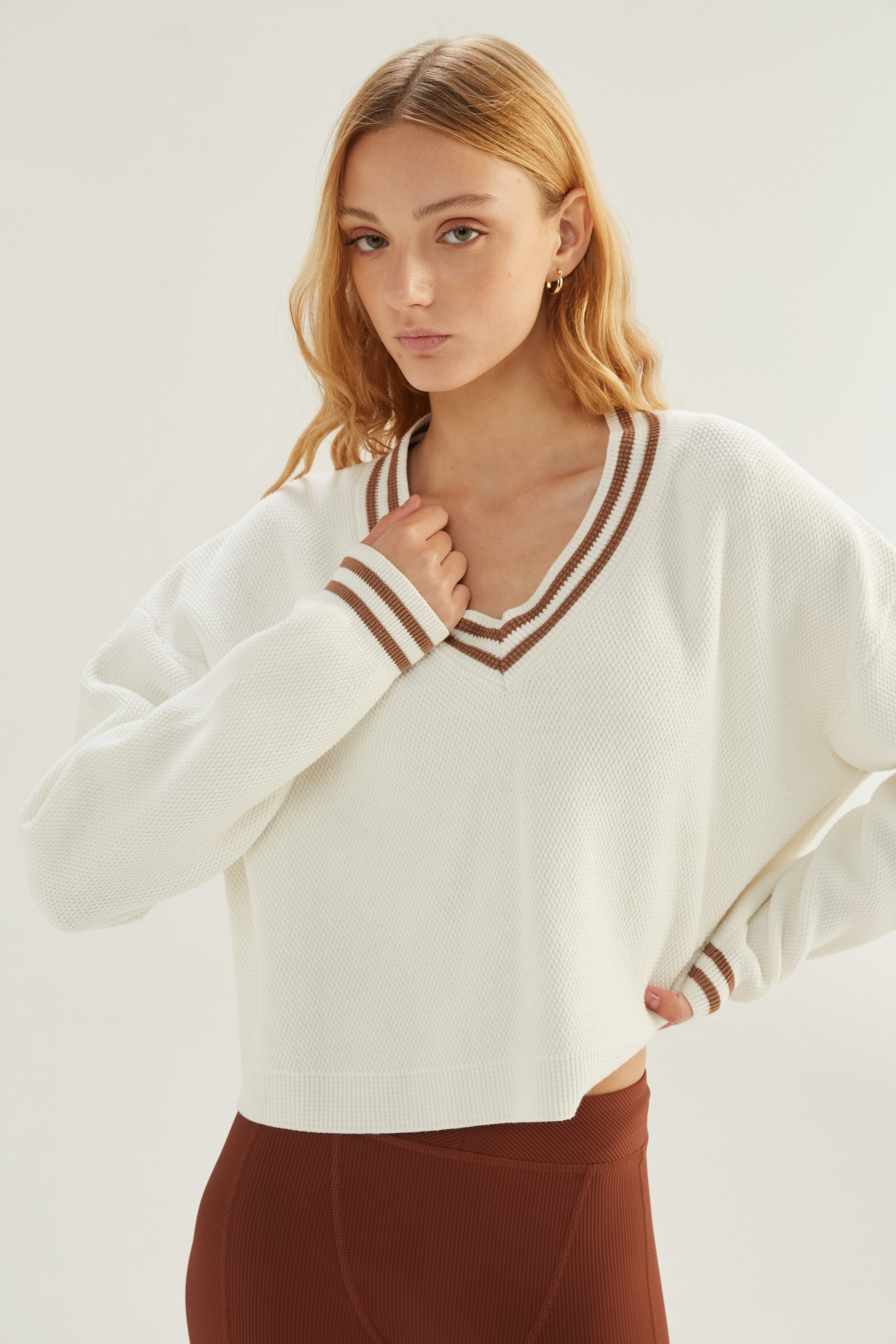 Sweater Poise - Blanco