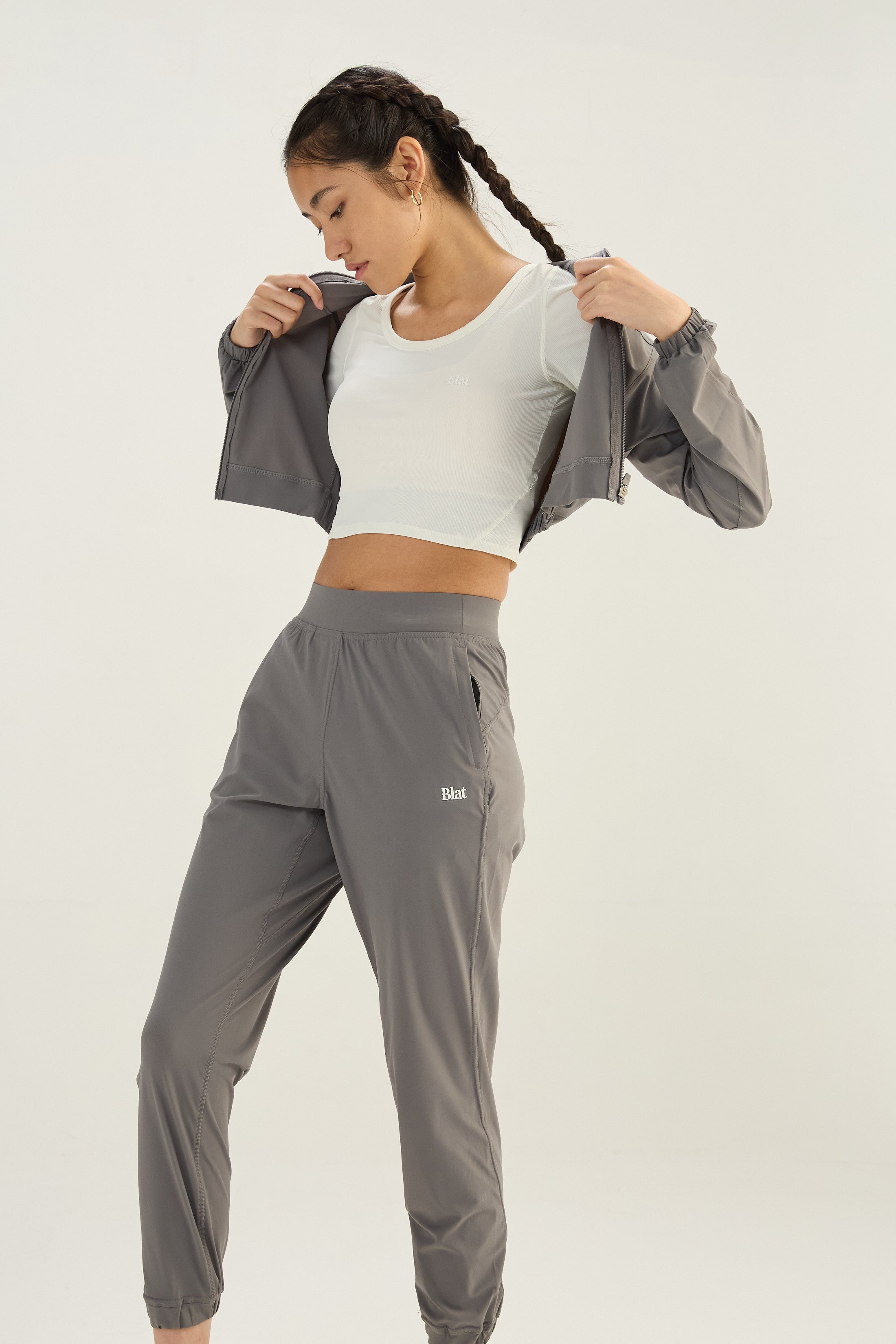 Jogger Smooth - TechKnit® - Gris Ceniza