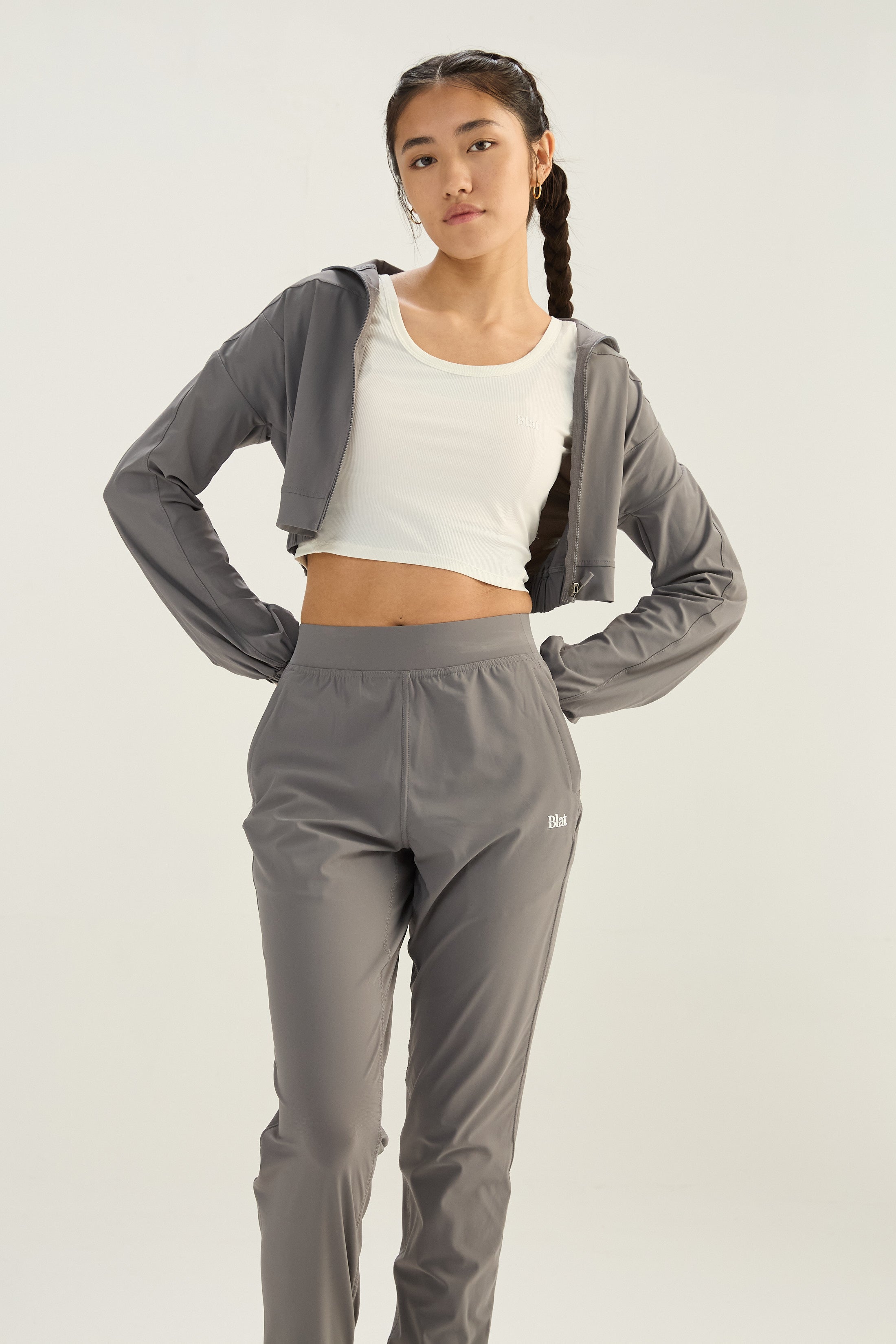 Jogger Smooth - TechKnit® - Gris Ceniza