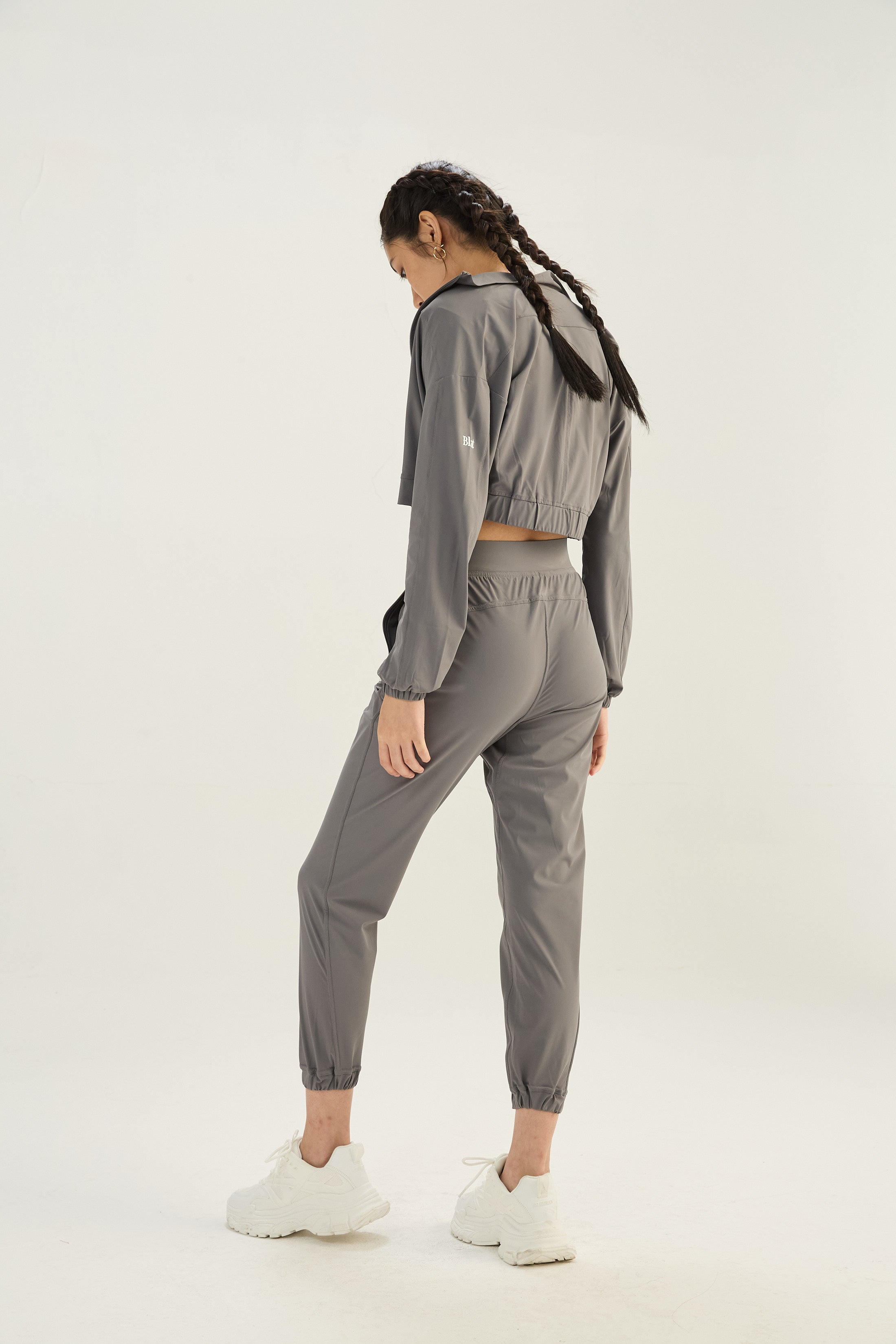 Jogger Smooth - TechKnit® - Gris Ceniza