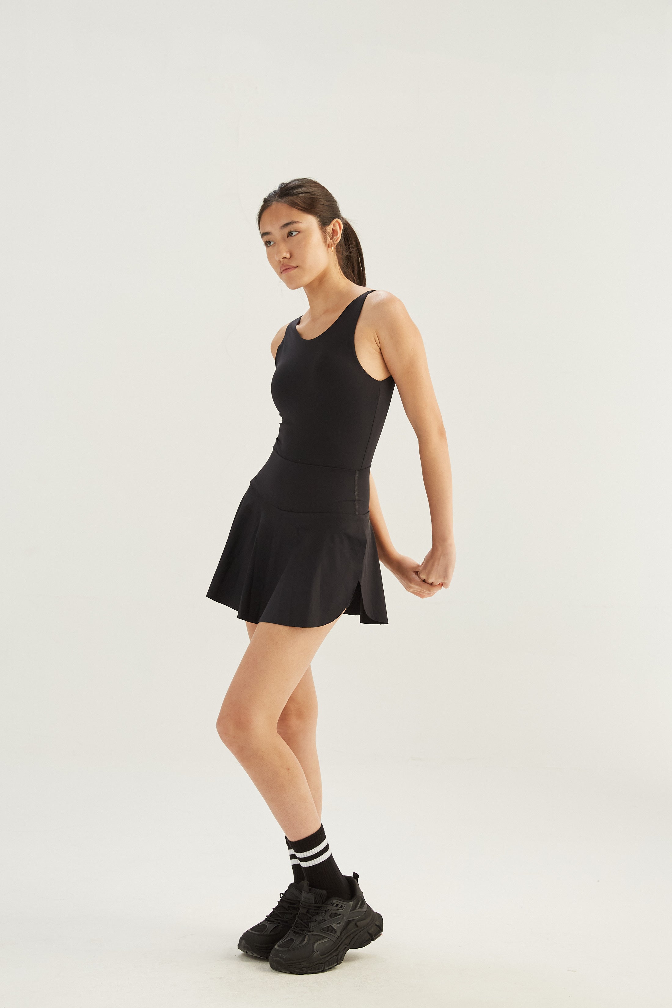 Pollera Deuce - PureSkin® - Negro