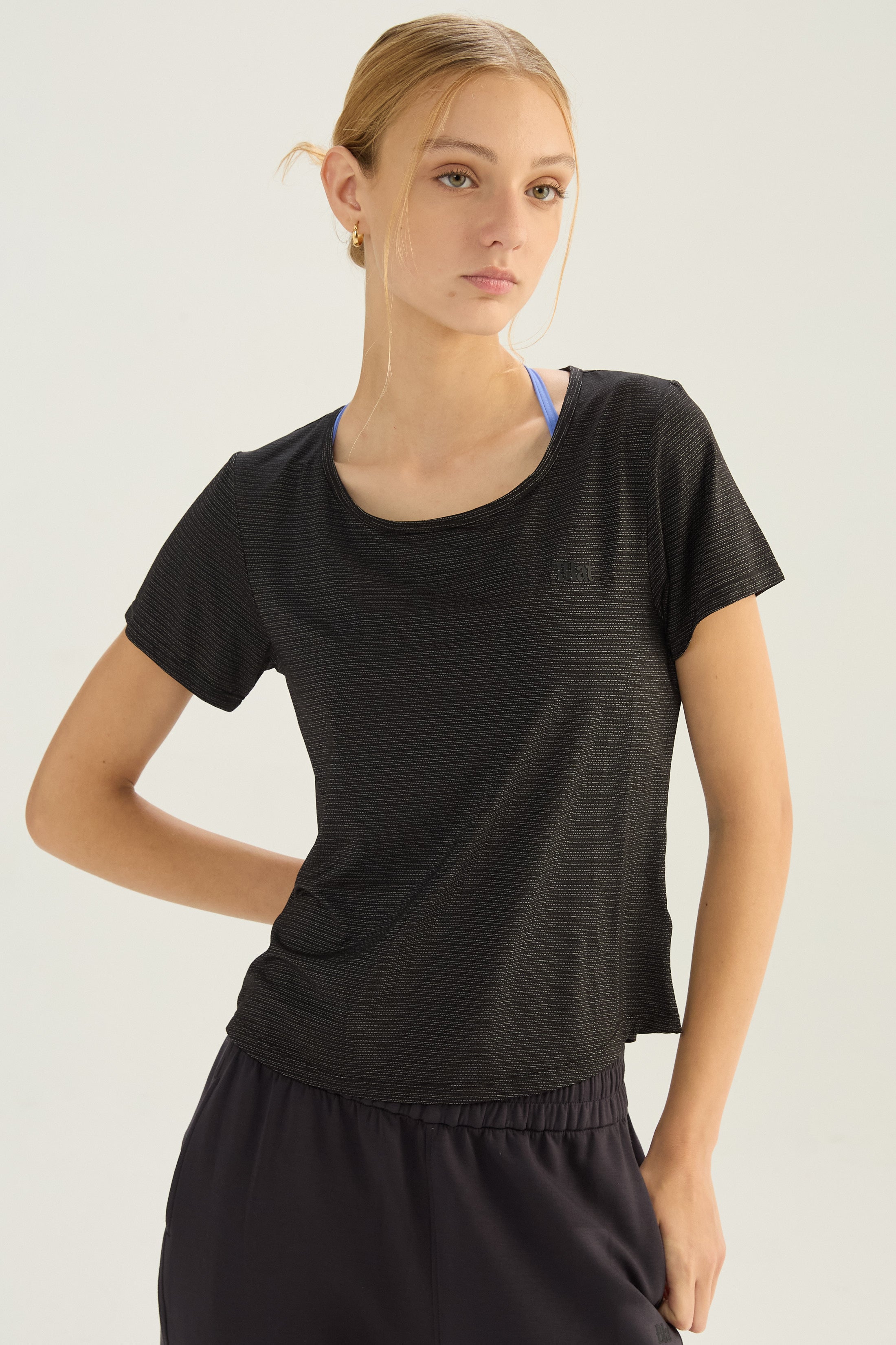 Remera X Back - Negro