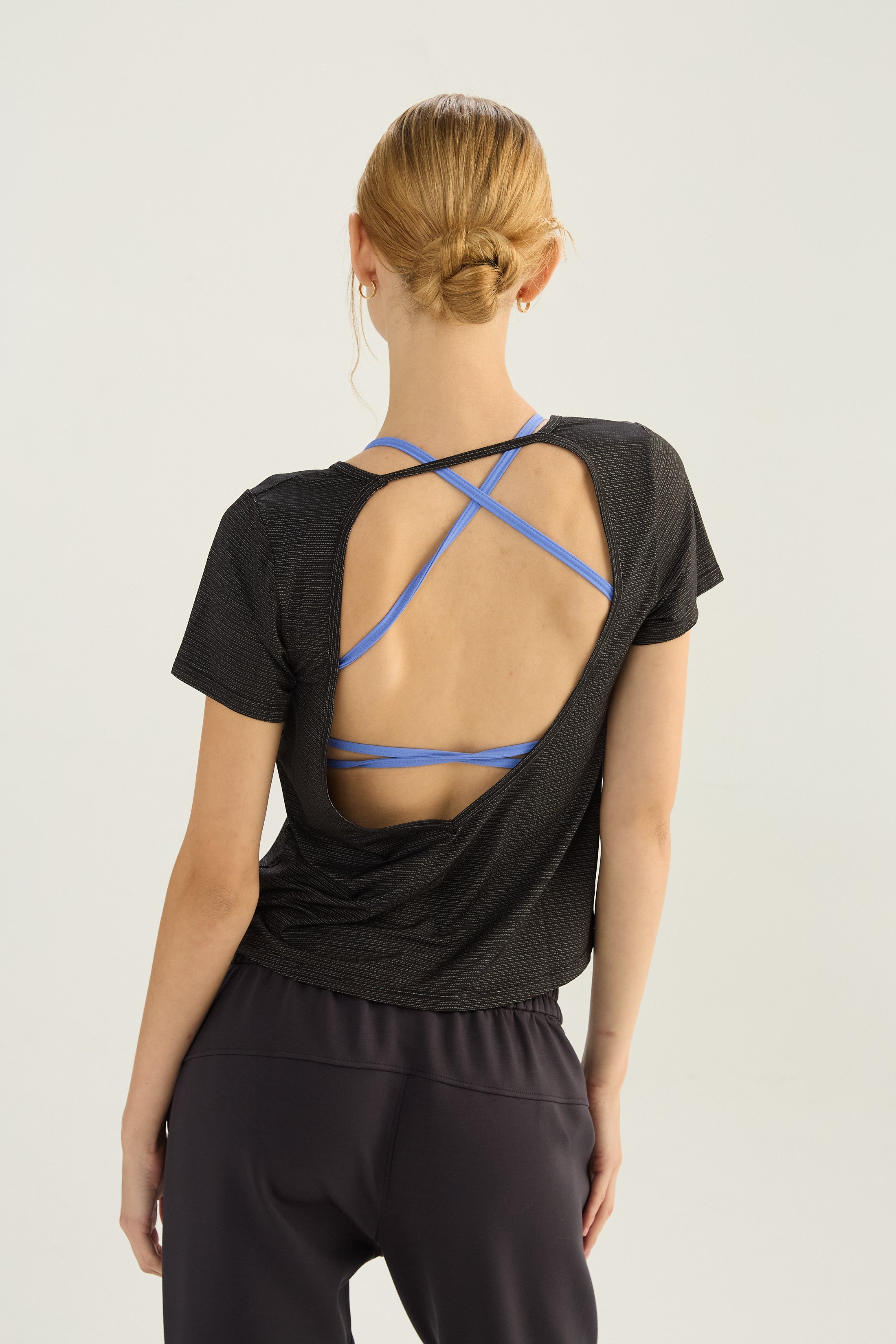 Remera X Back - Negro
