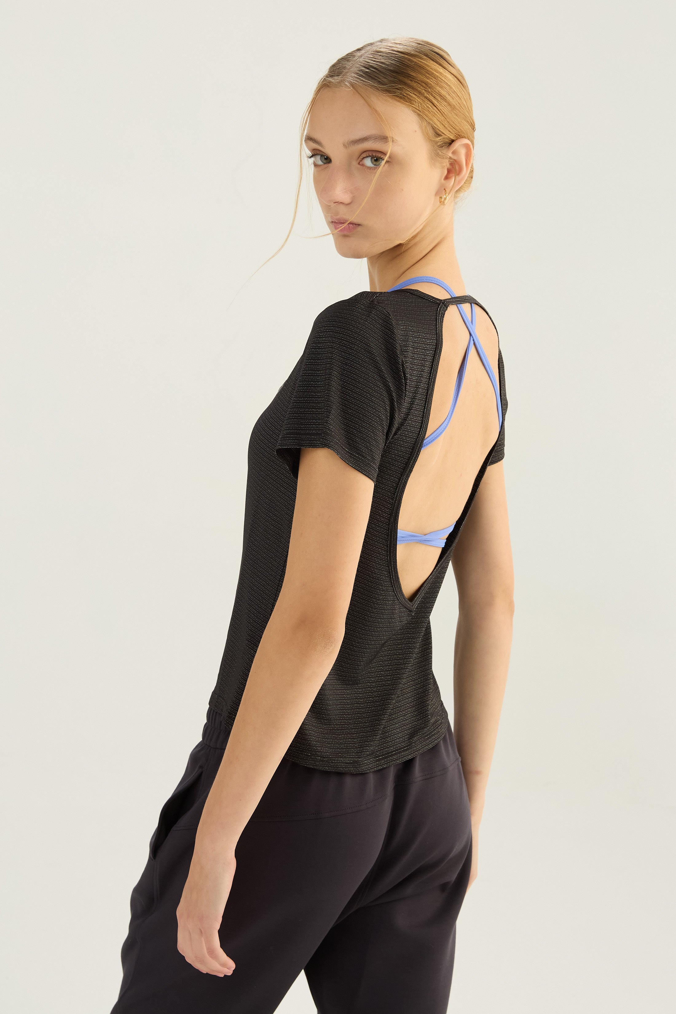 Remera X Back - Negro