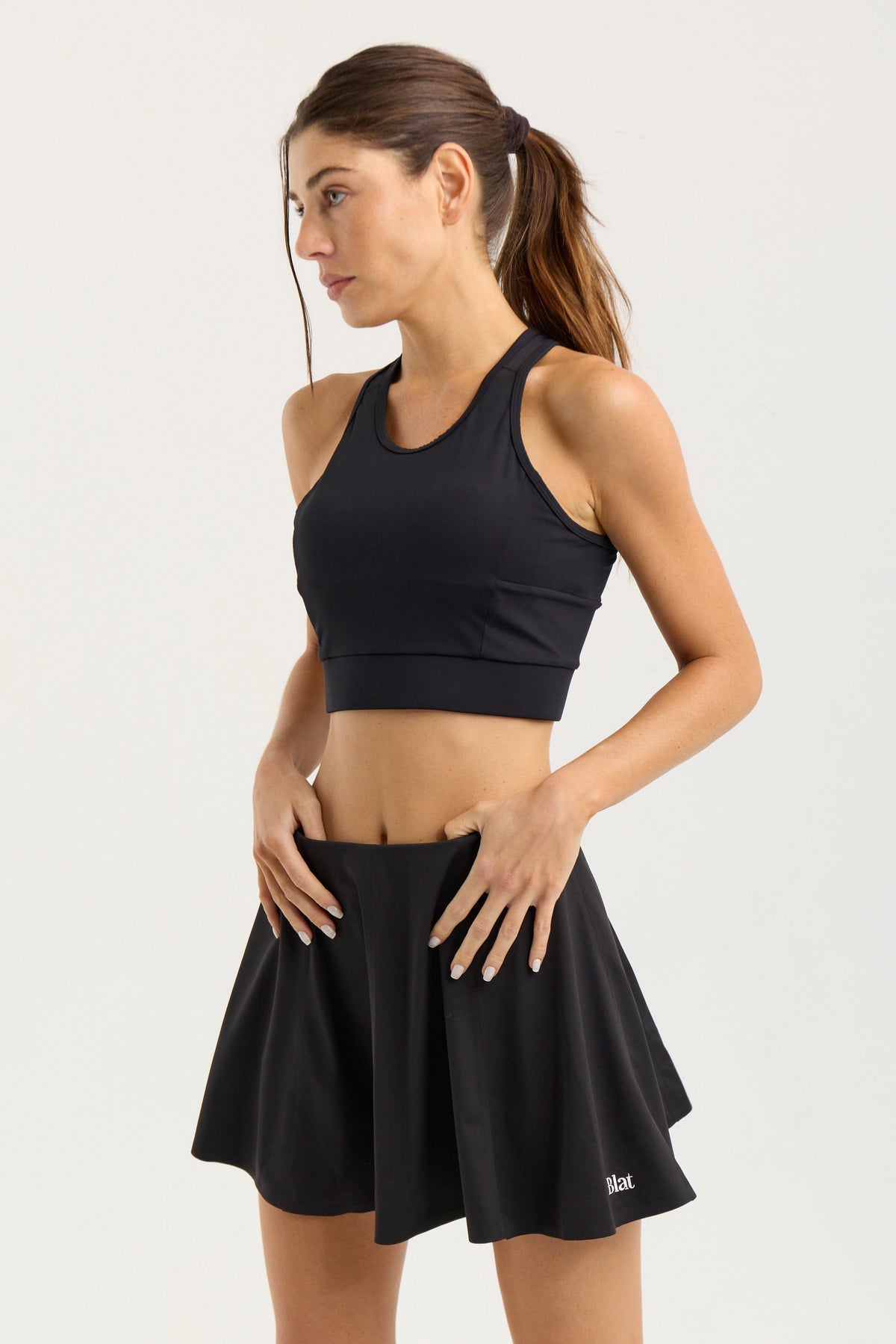 Pollera Driftwood - PureSkin® - Negro