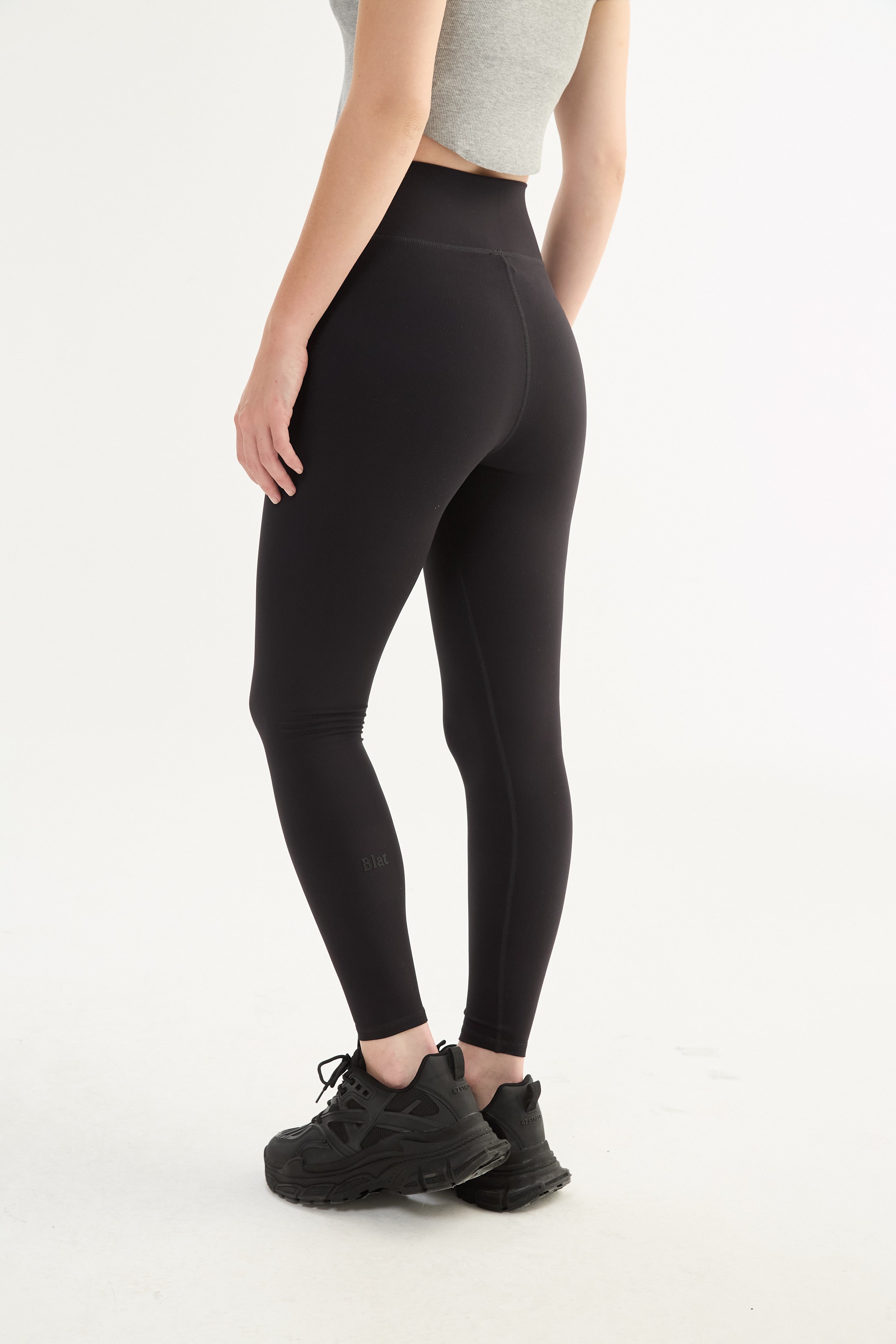 Calza Dynamic - SleekRib® - Negro