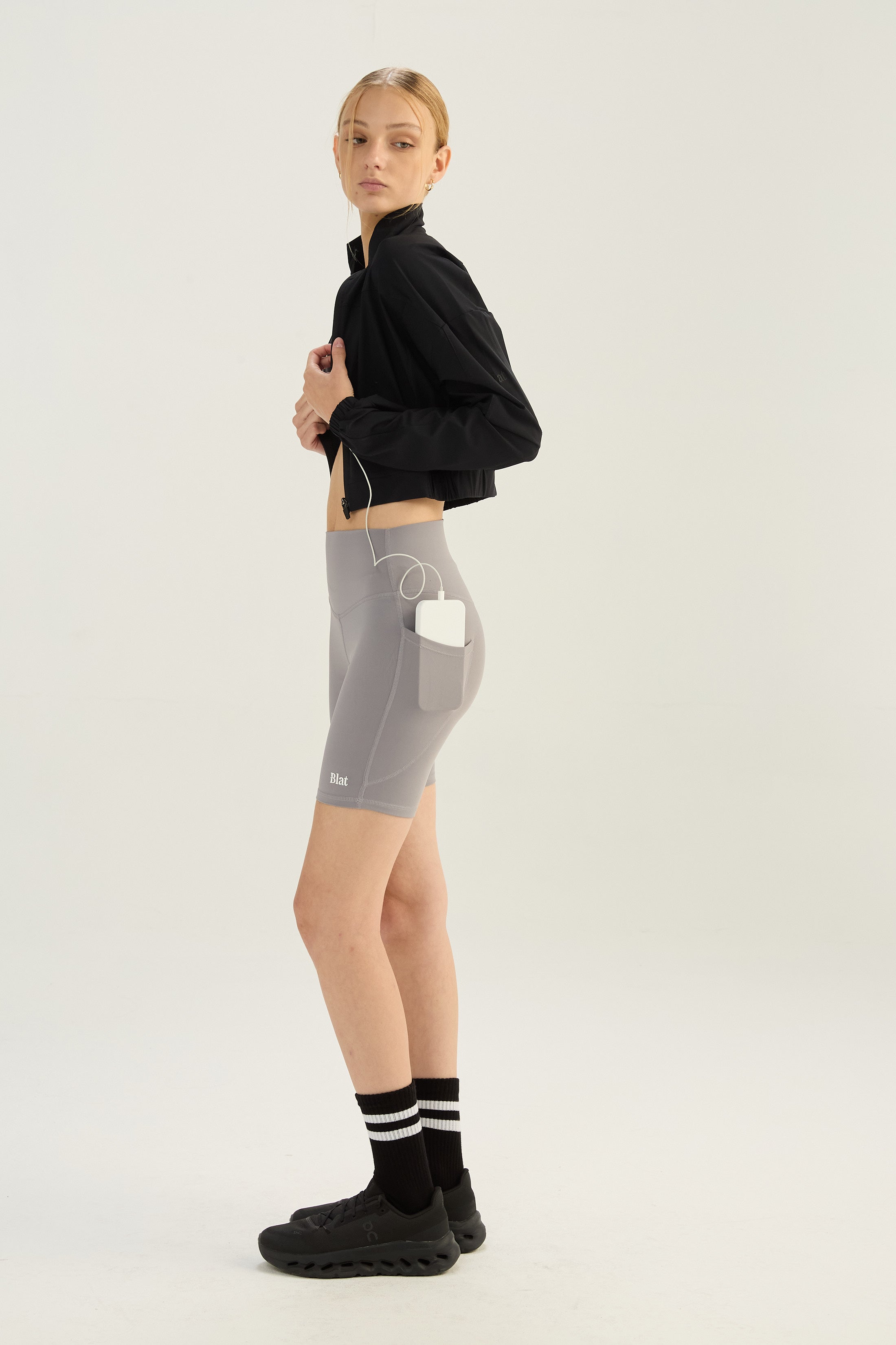 Biker Casual - PureSkin® - Gris Ceniza