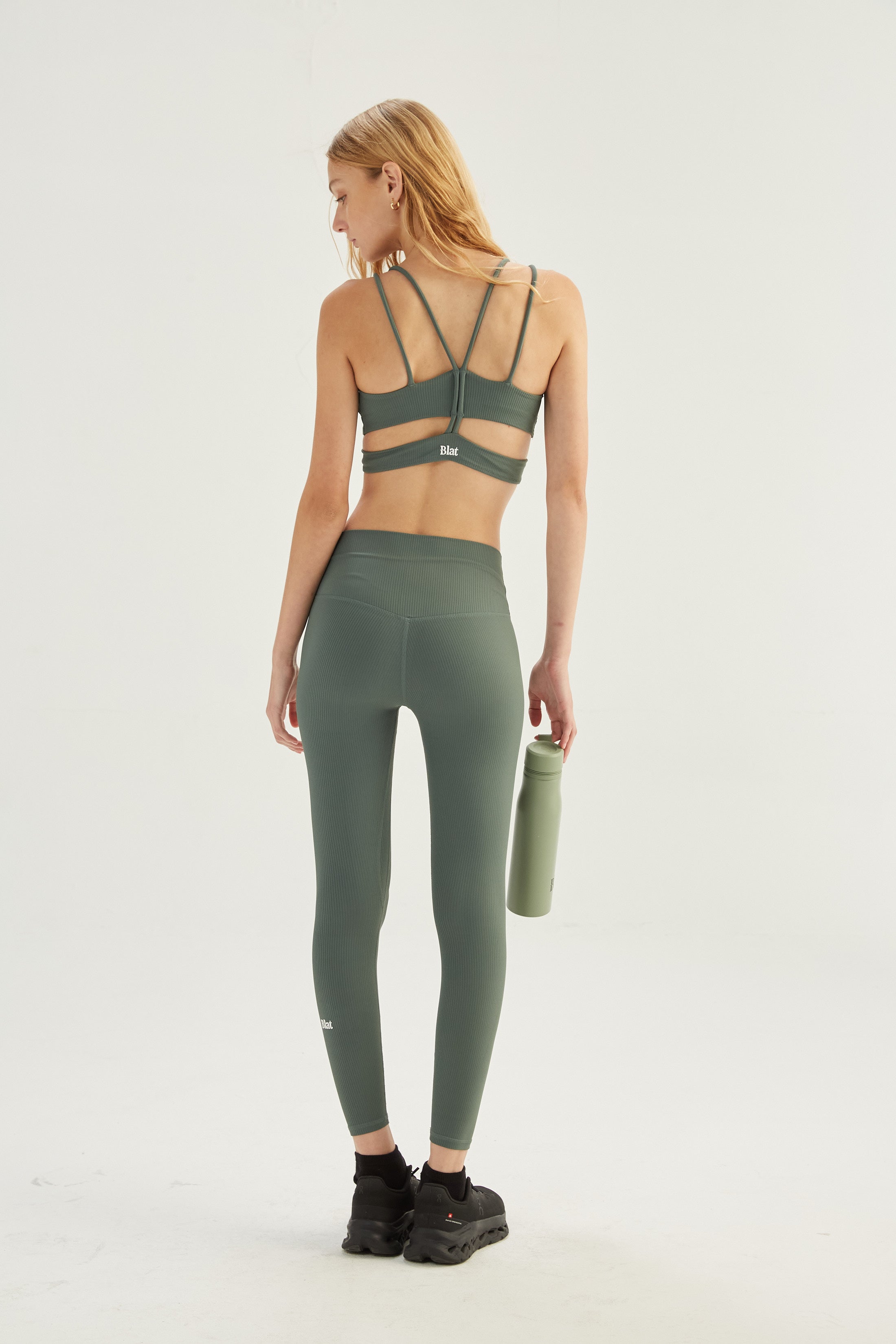 Calza Contour - SleekRib® - Laurel