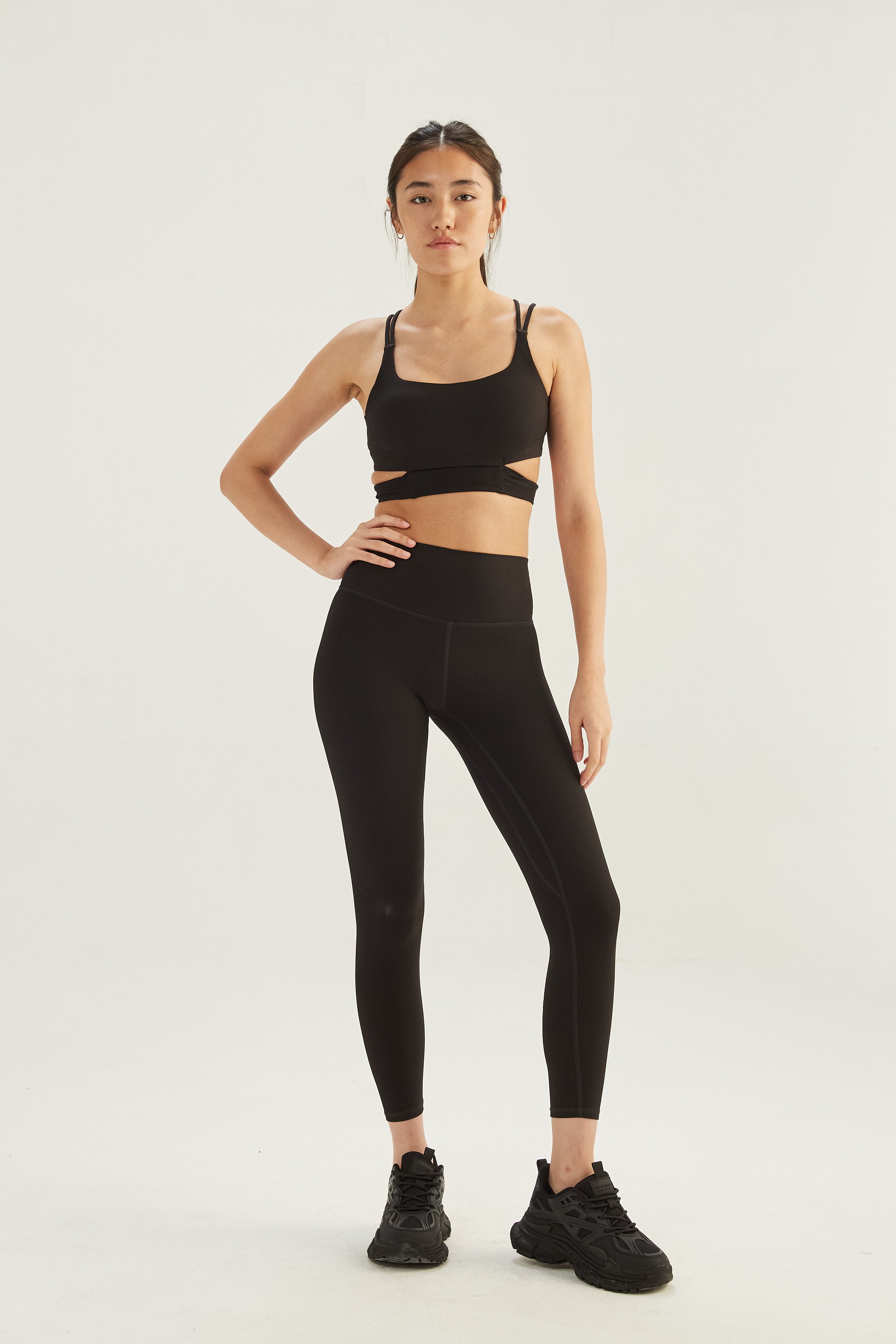 Top Contour - SleekRib® - Negro