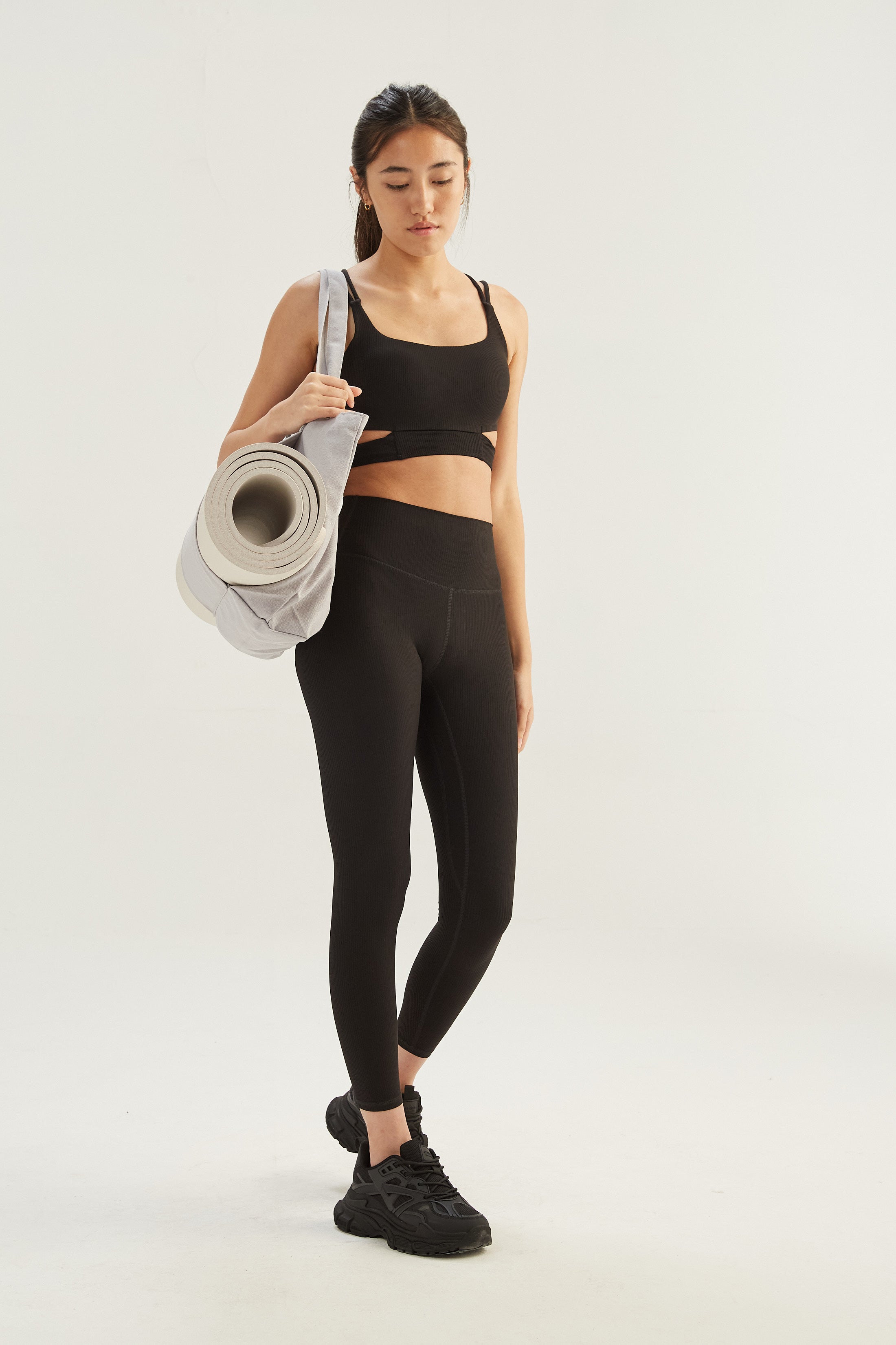 Top Contour - SleekRib® - Negro