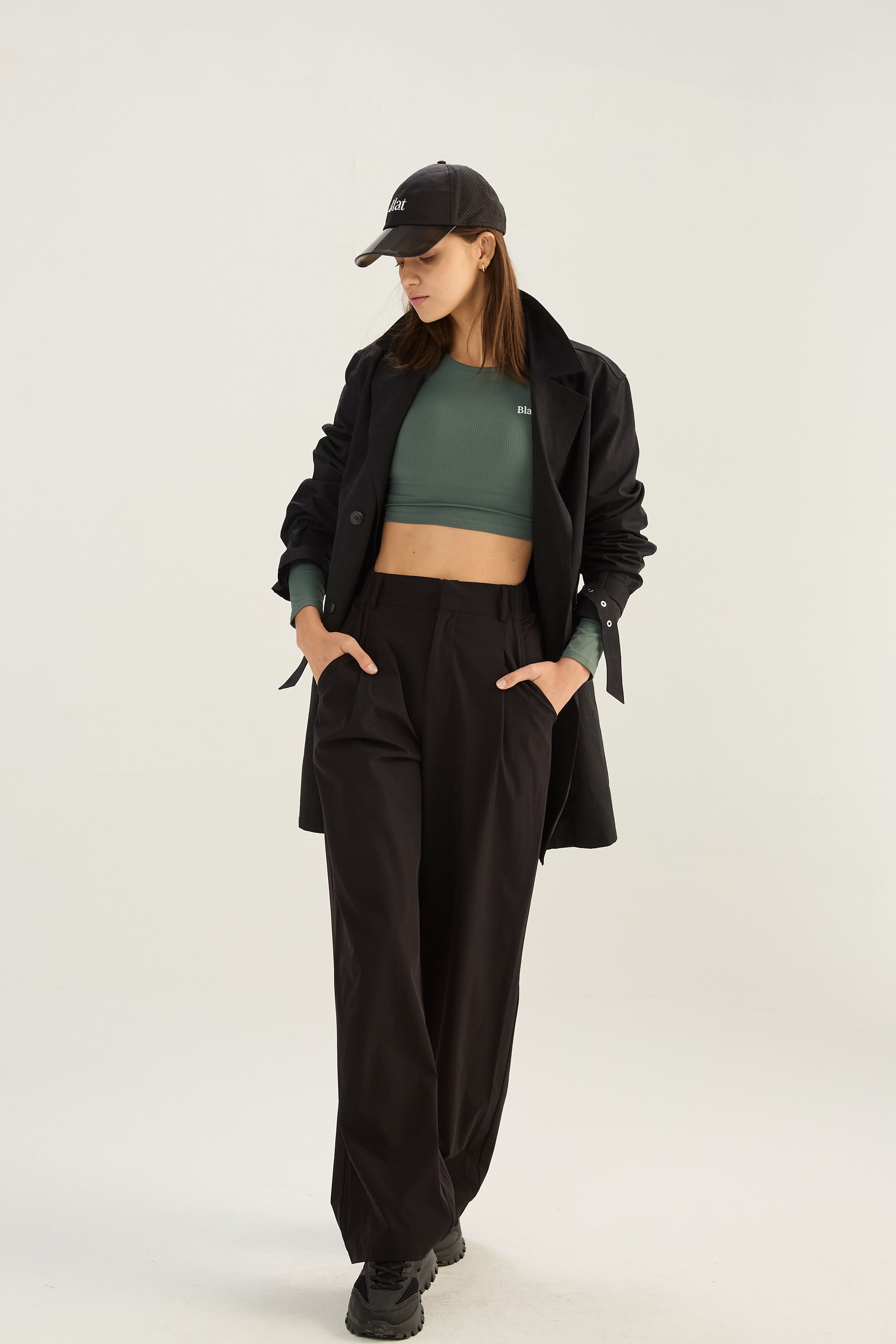 Top Manga Larga Contour - SleekRib® - Laurel
