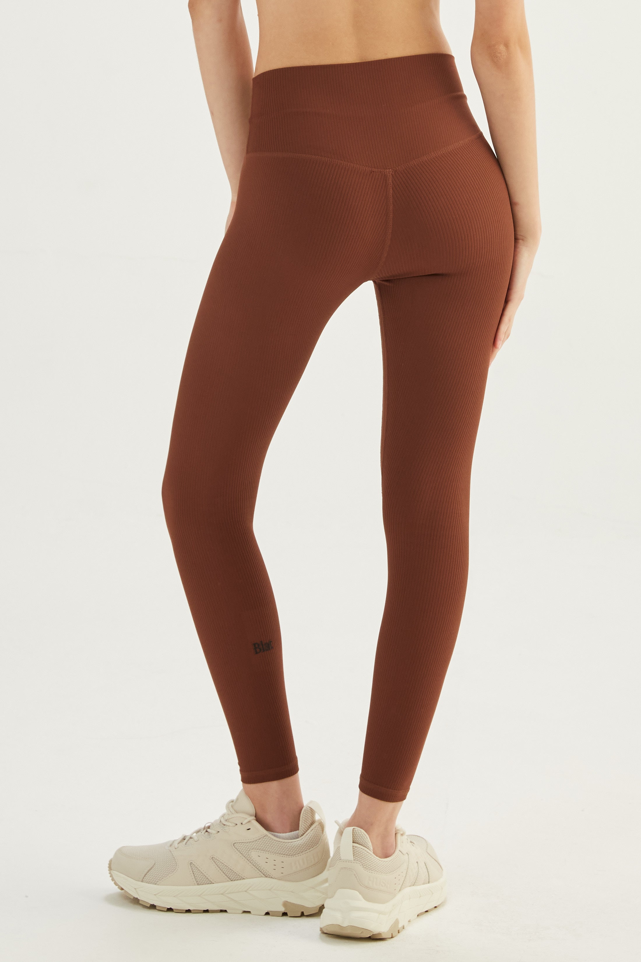Calza Contour - SleekRib® - Chocolate