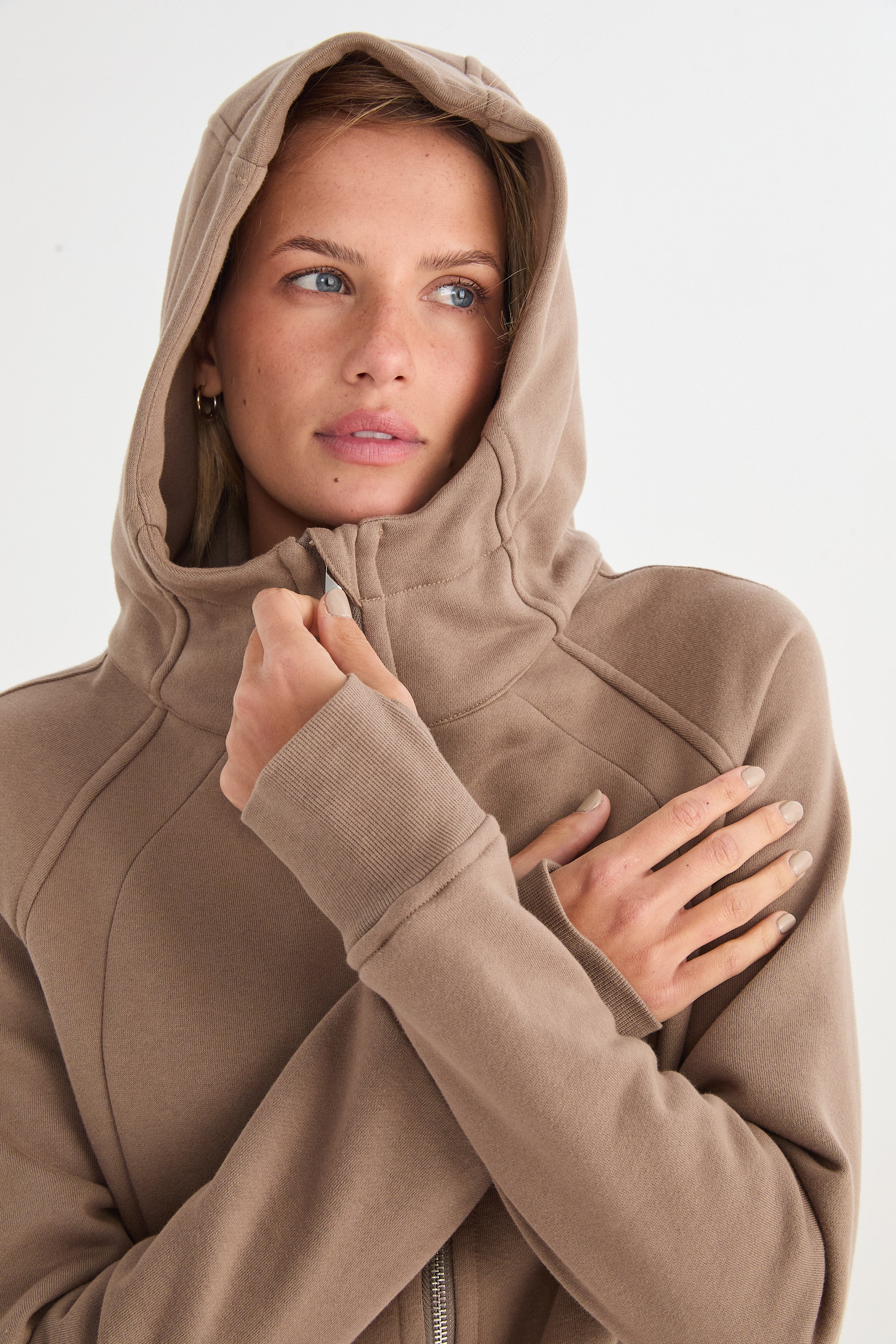 Campera Tirza - TechKnit® - Tostado