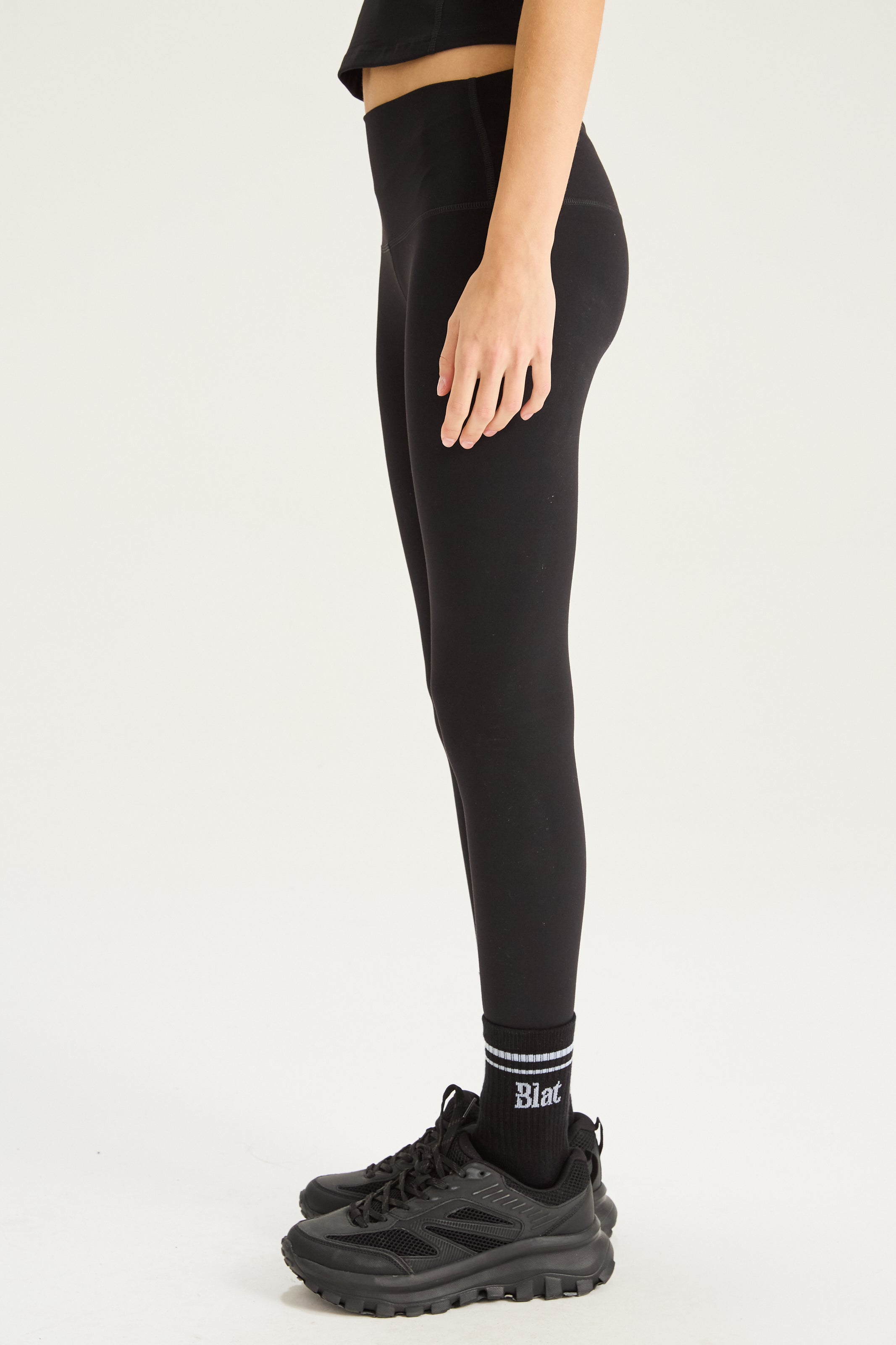Calza Grid - PureSkin® - Negro