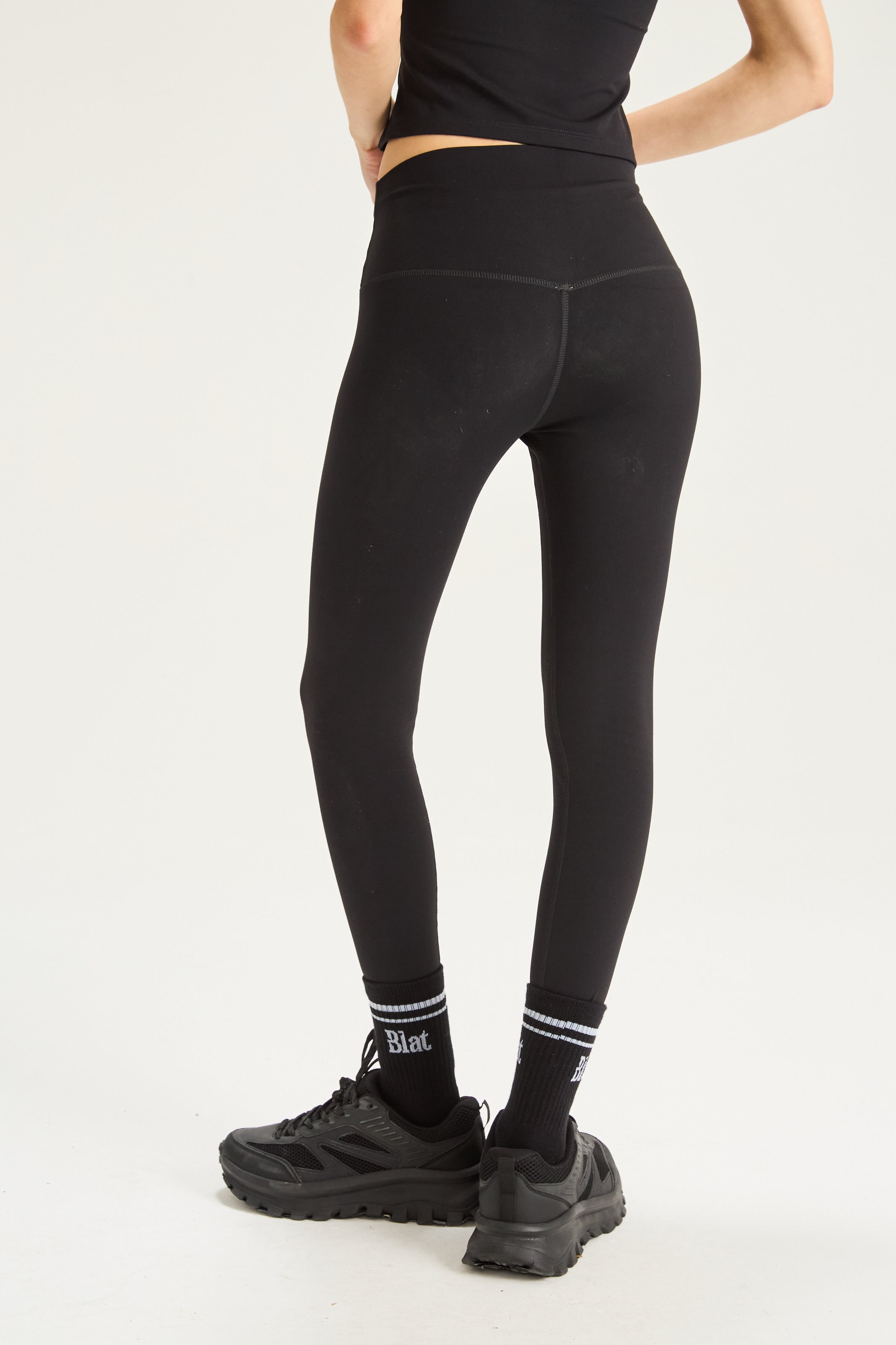 Calza Grid - PureSkin® - Negro
