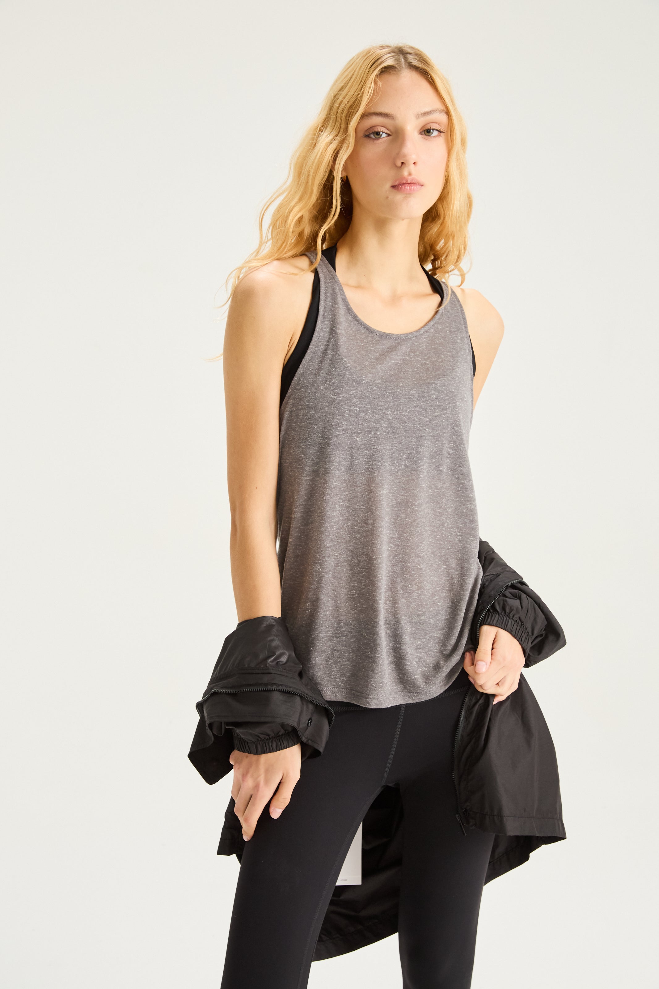 Musculosa Movement - Gris ceniza
