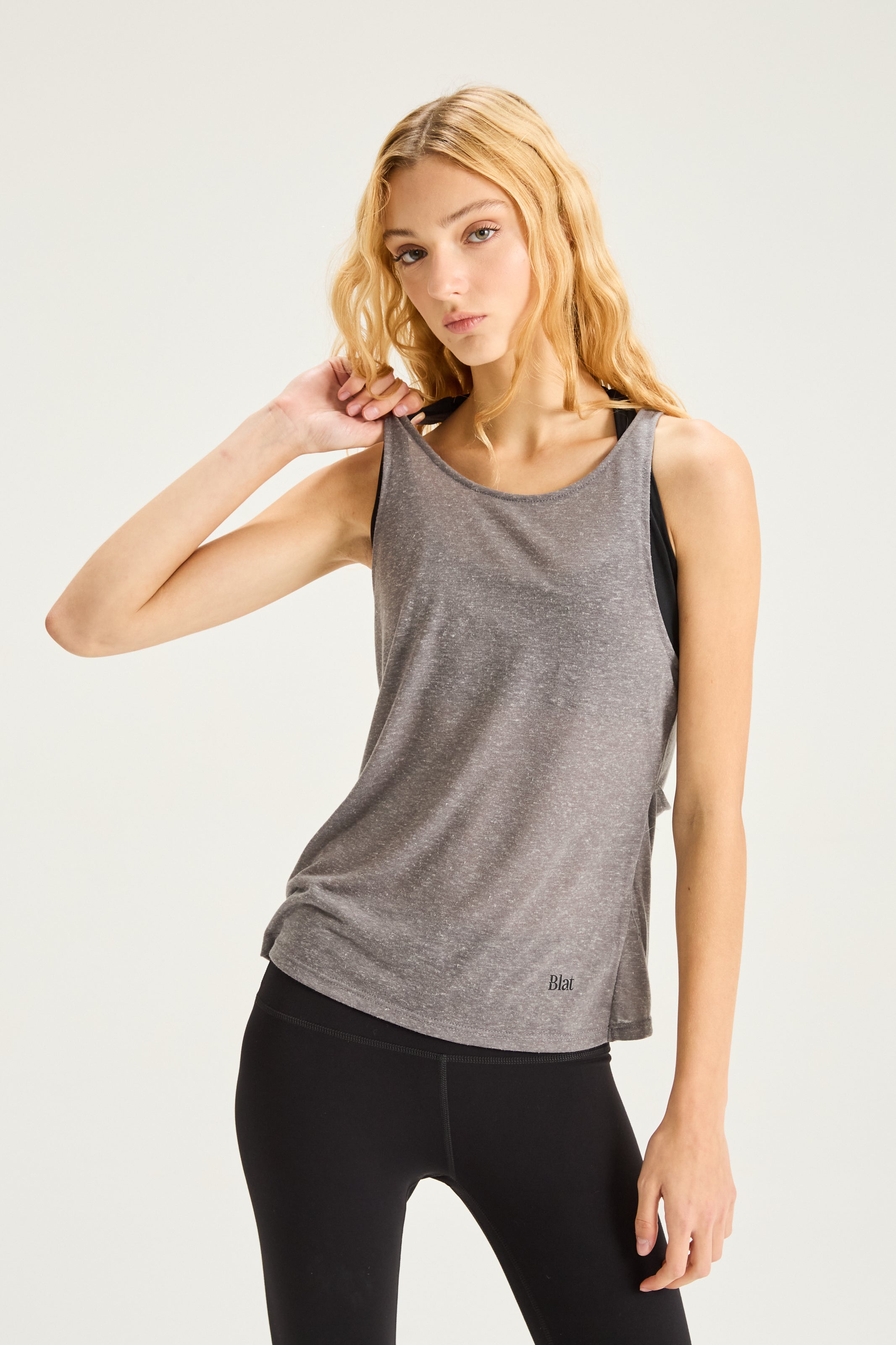 Musculosa Movement - Gris ceniza