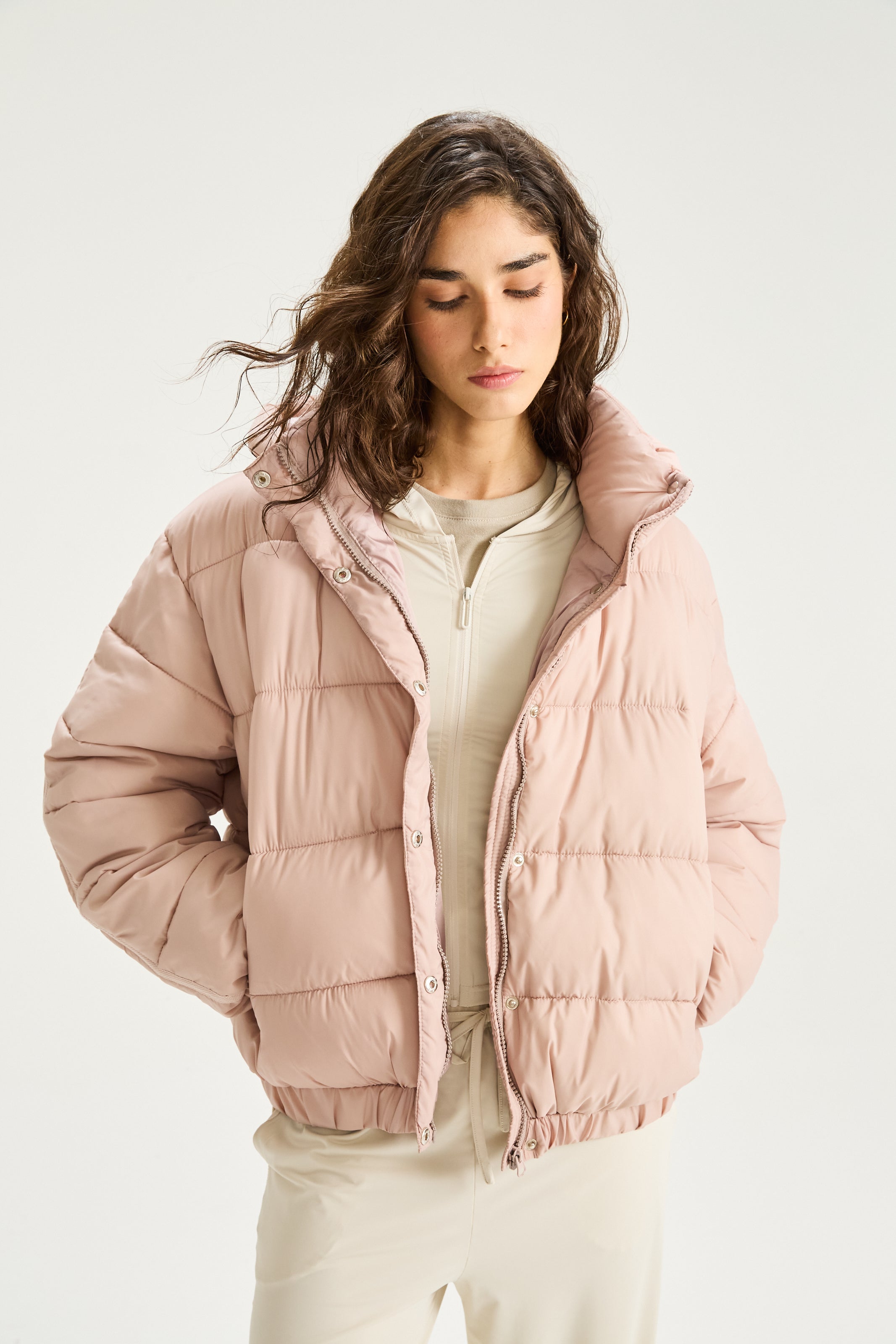 Campera Shift - TechKnit® - Off White