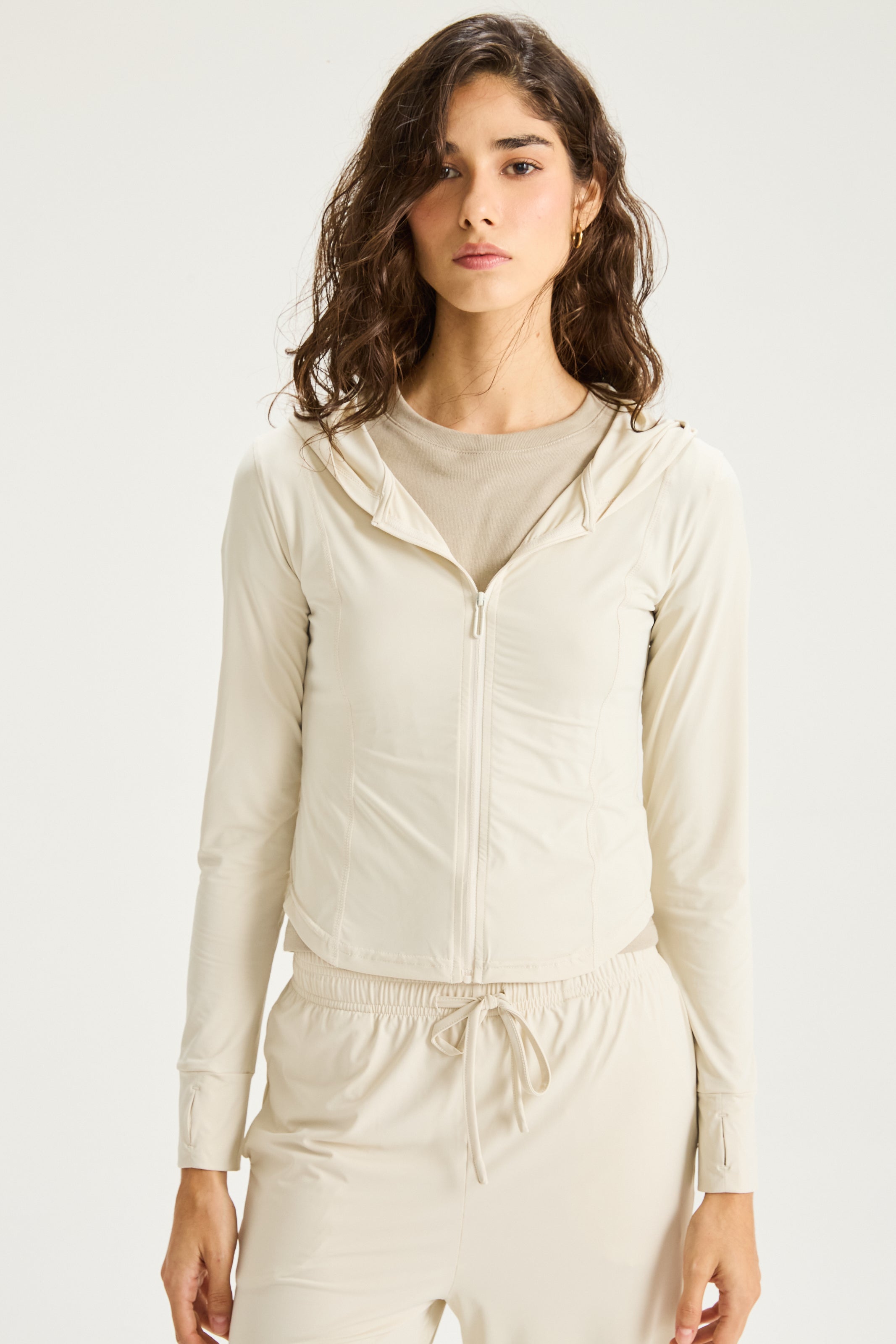 Campera Shift - TechKnit® - Off White
