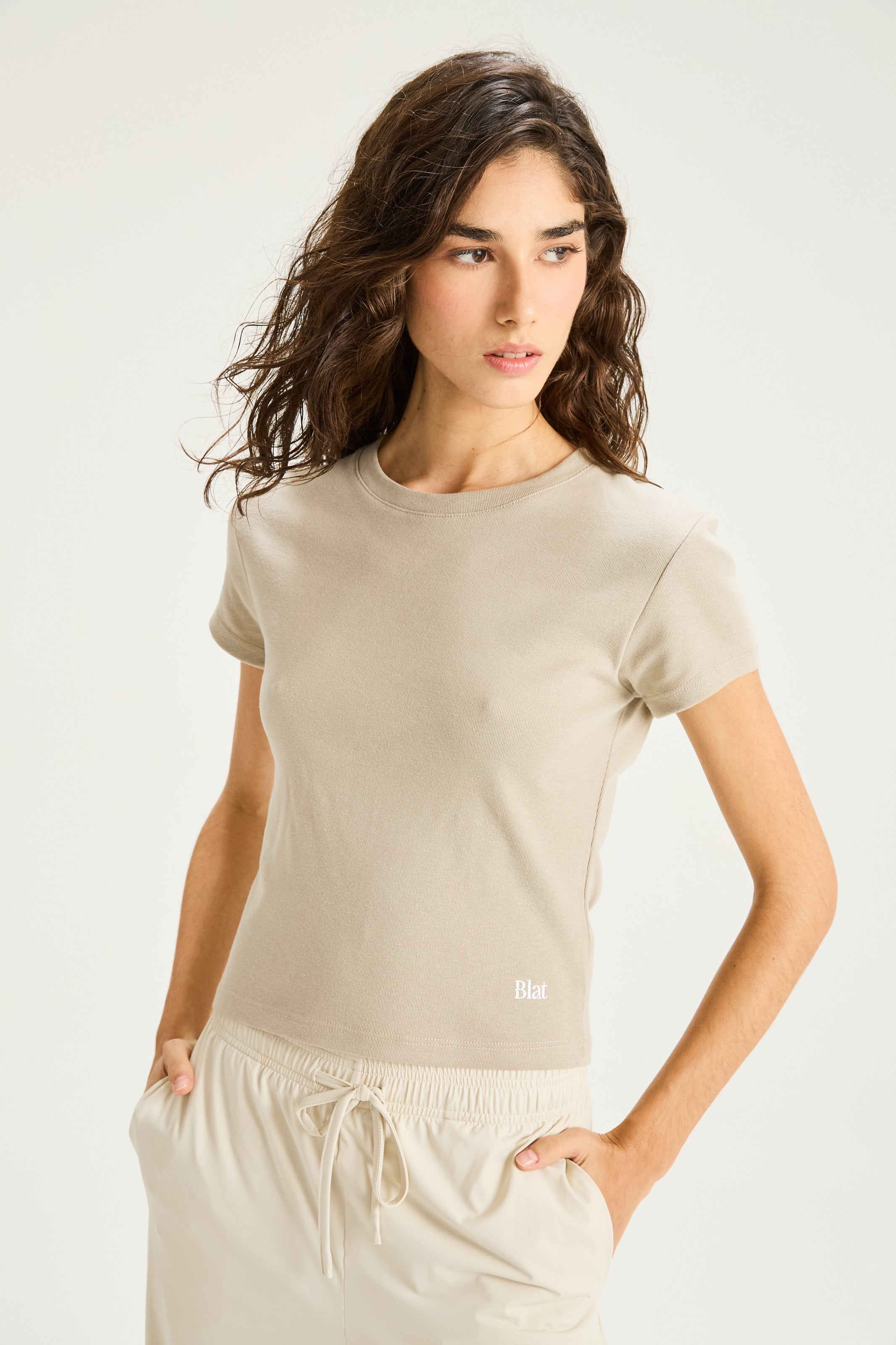 Remera Soft - Camel