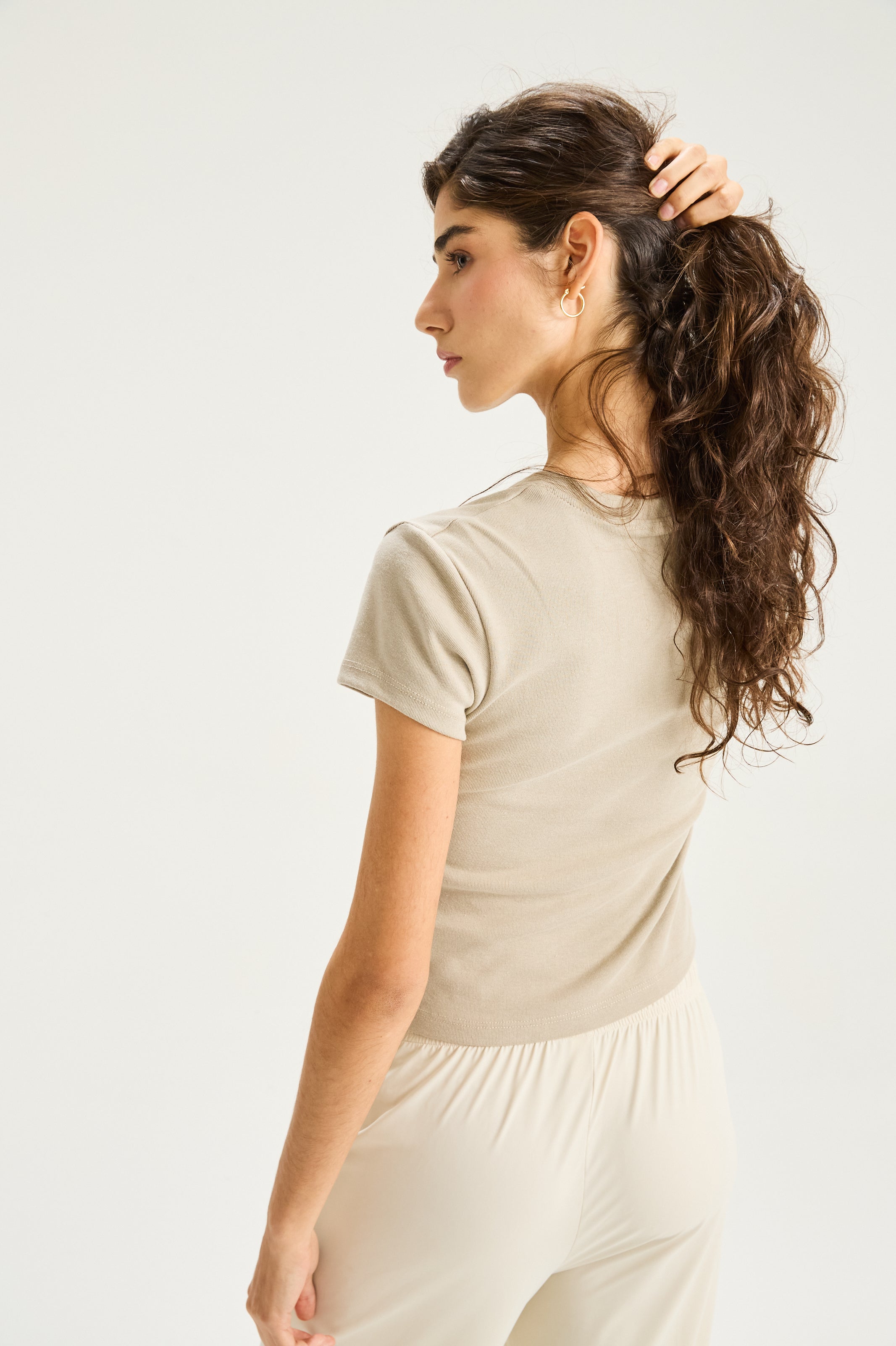 Remera Soft - Camel