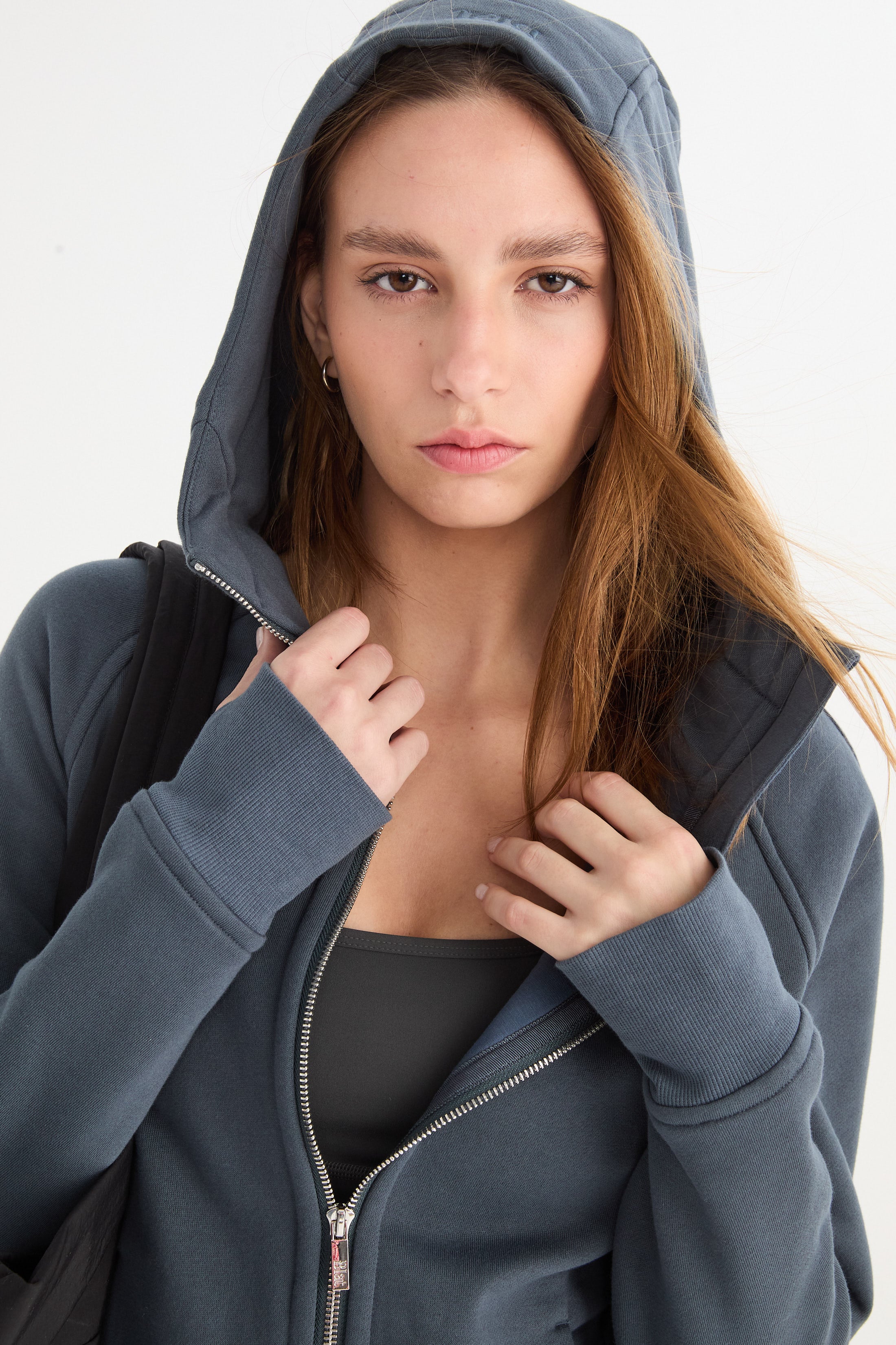 Campera Tirza - TechKnit® - Gris oscuro