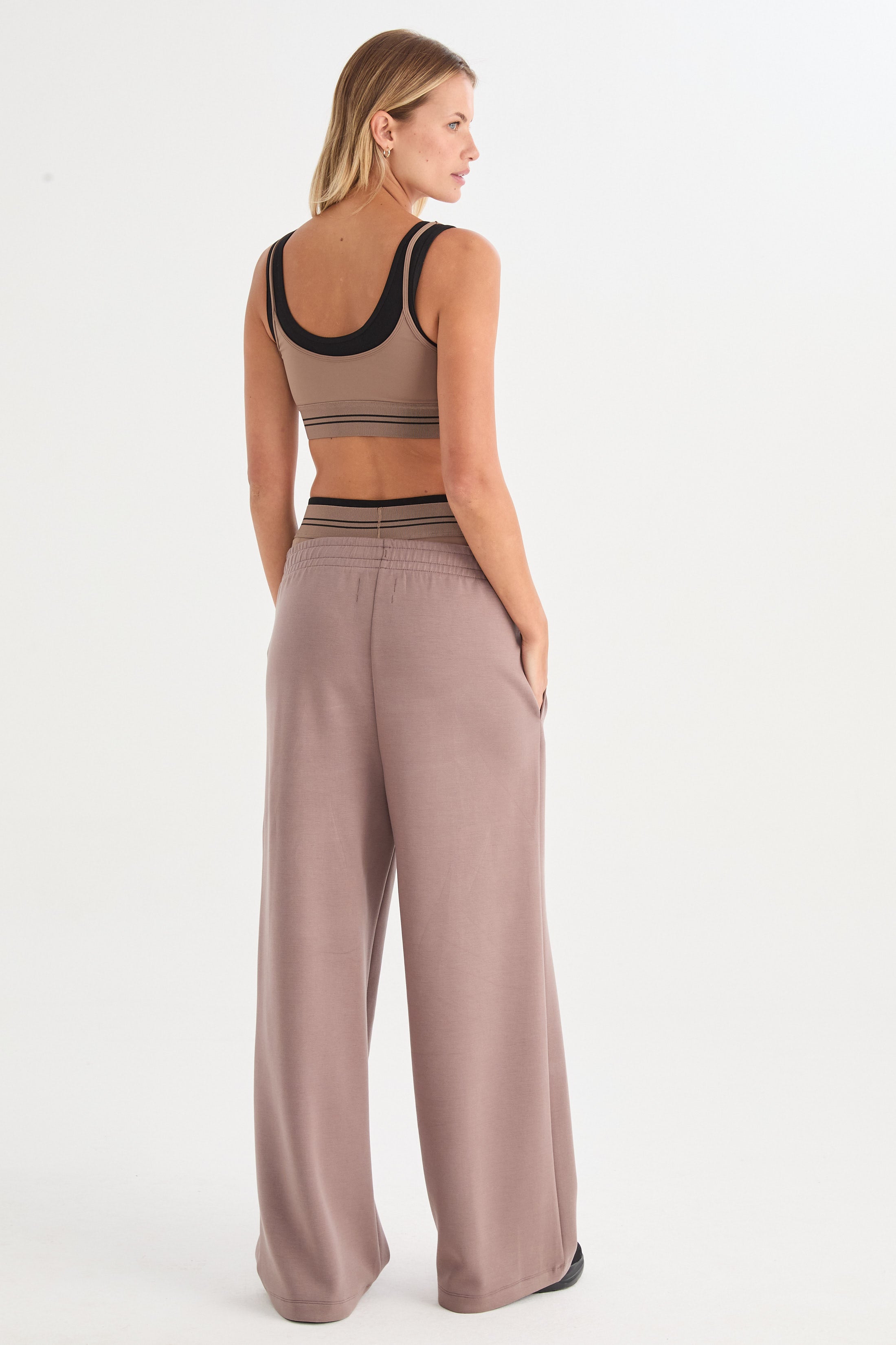 Pantalon Maia - TechKnit® - Expresso
