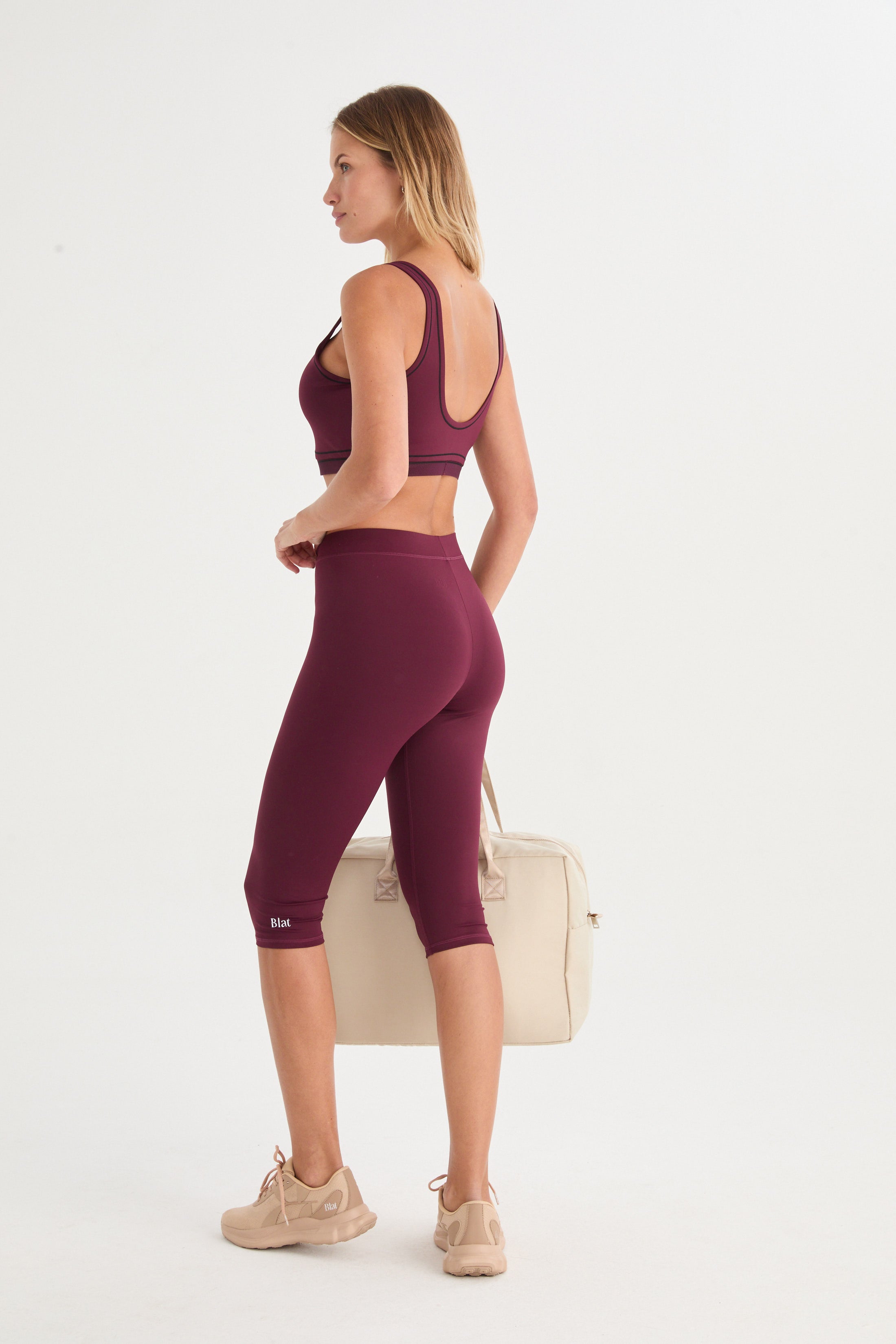 NEW 🔥  Top Combinado Orelia - PureSkin® - Rojo Malbec