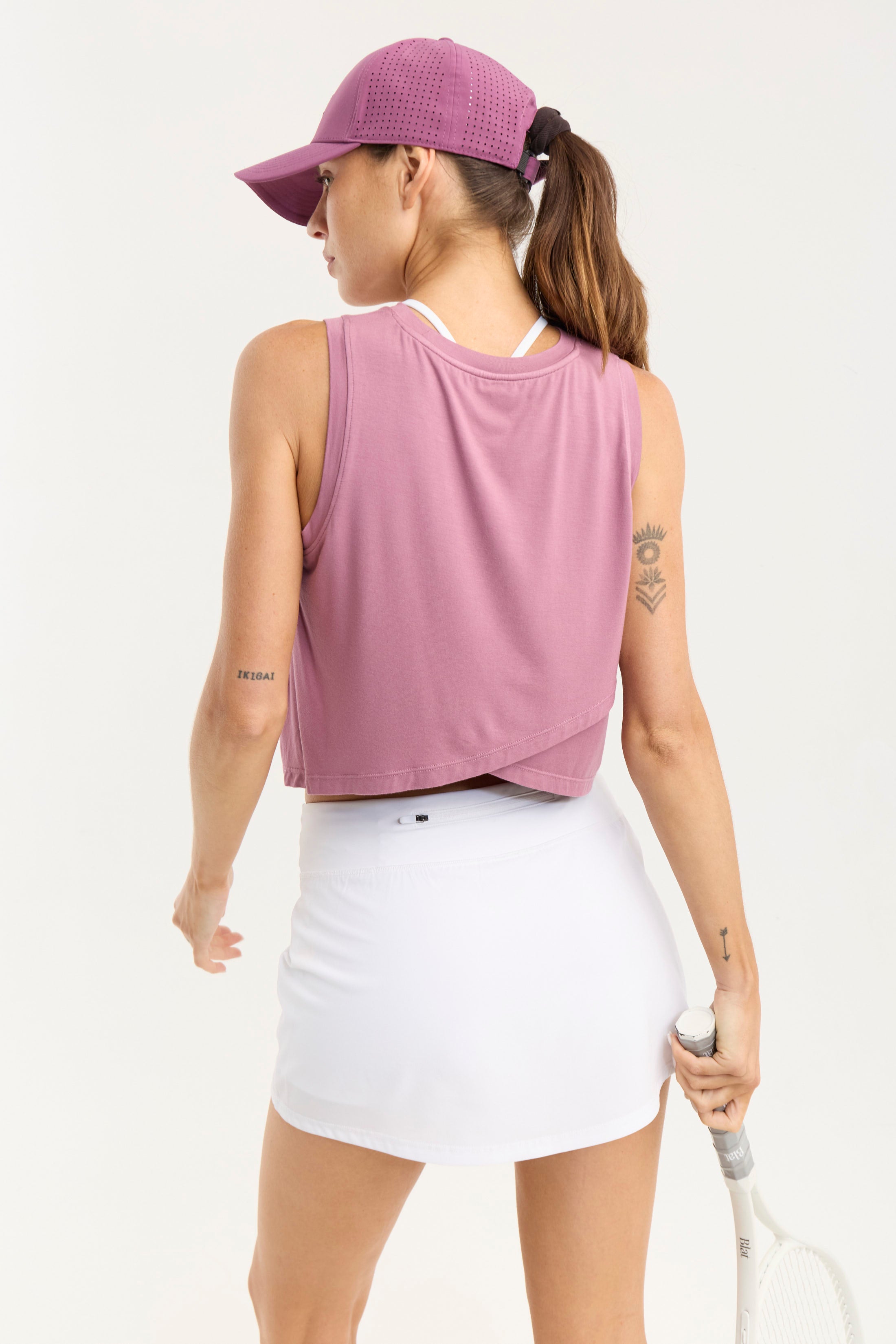 Musculosa Glow Crop - Rouge