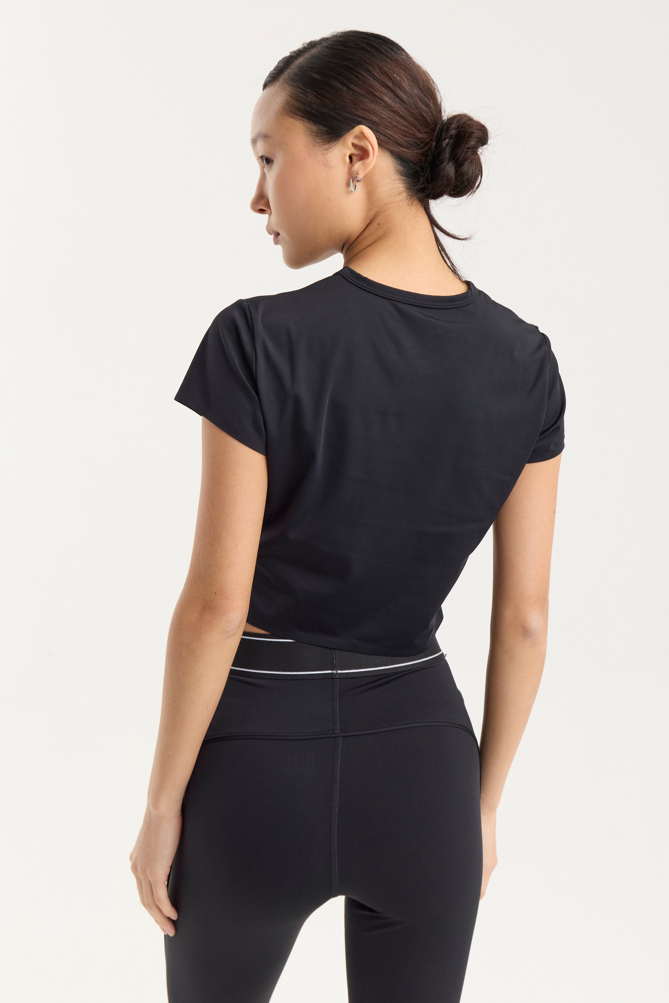 Top Manga Corta Ignite - PureSkin® - Negro