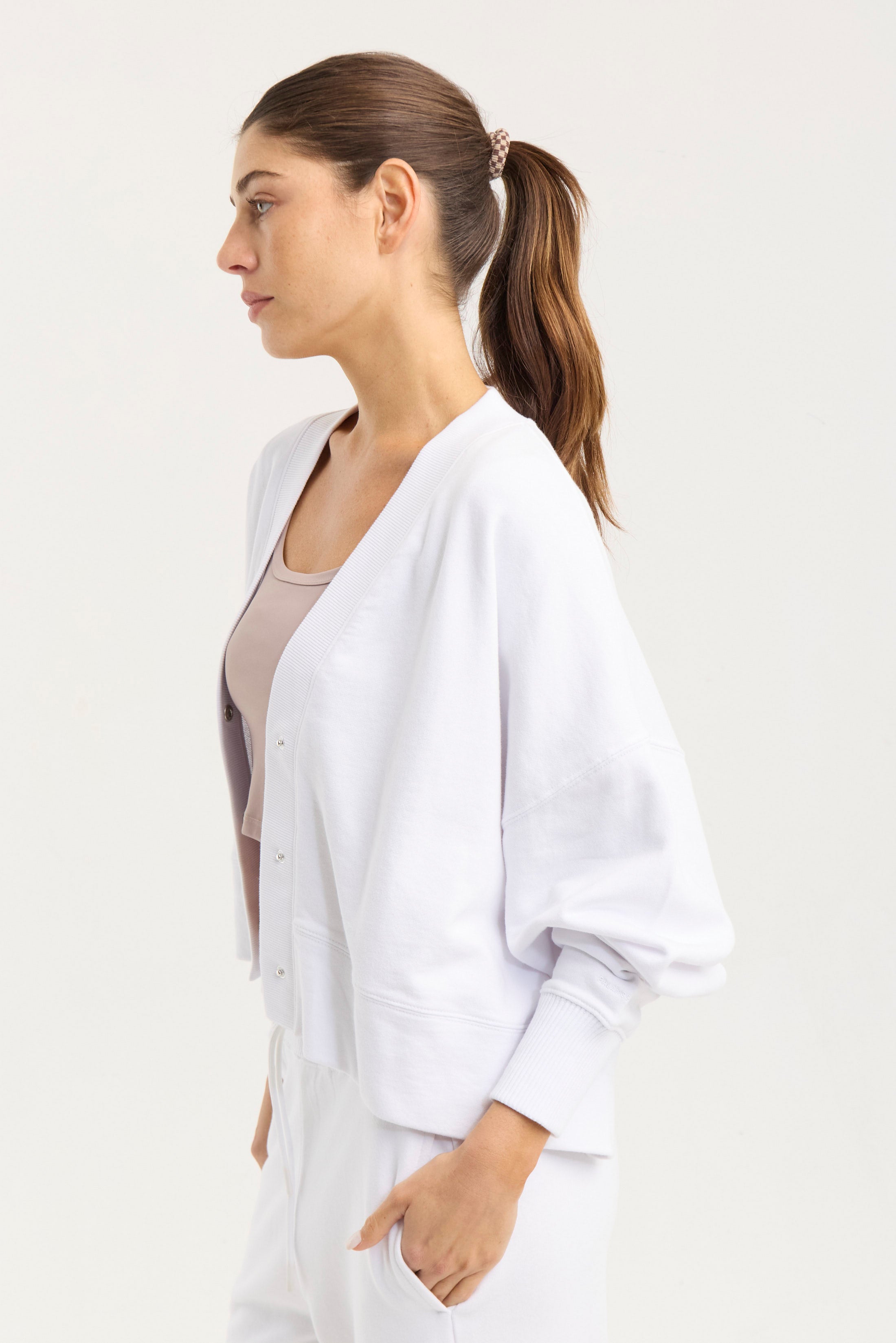 Campera Vesper - TechKnit® - Blanco