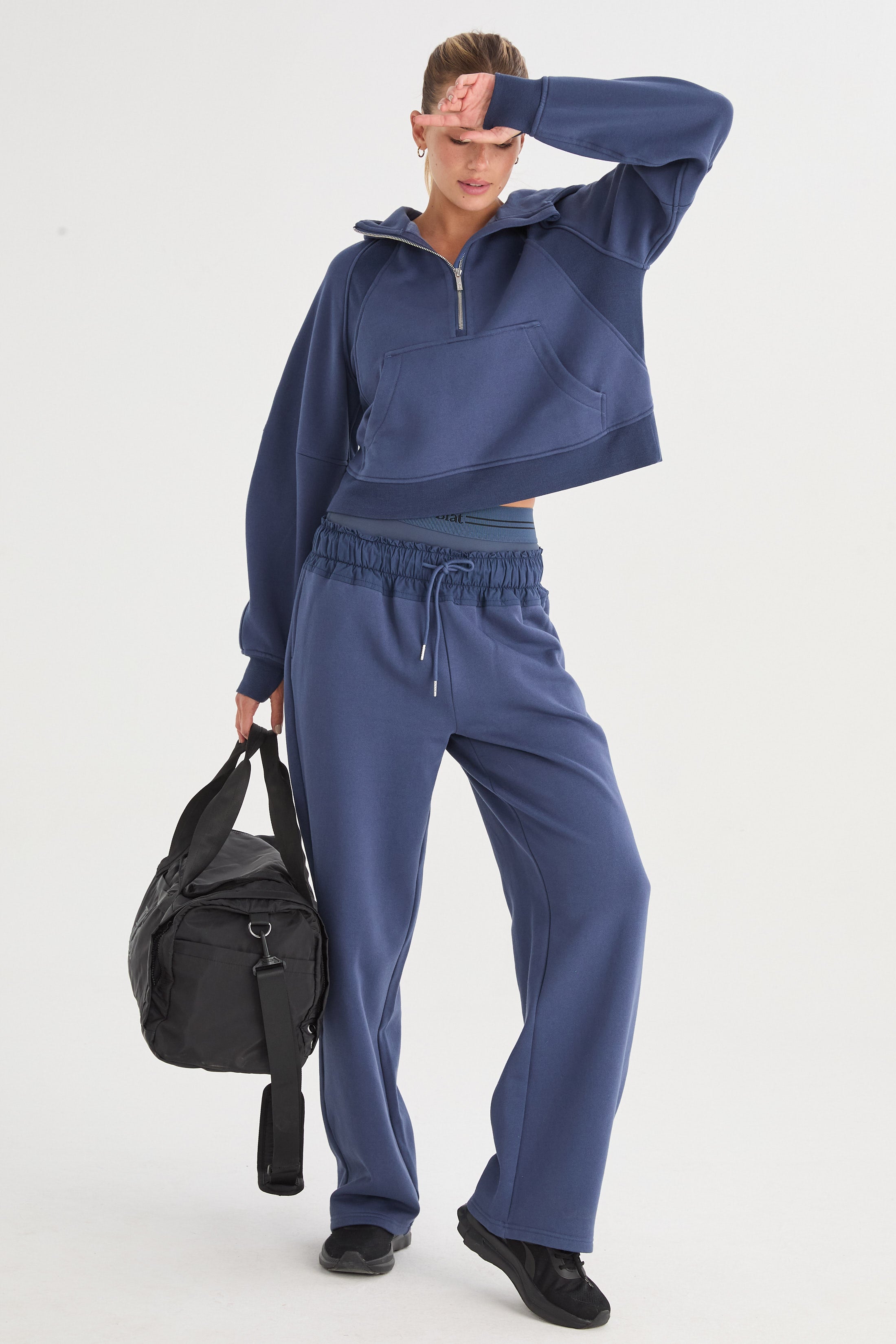 Hoodie Runae - TechKnit® - Azul