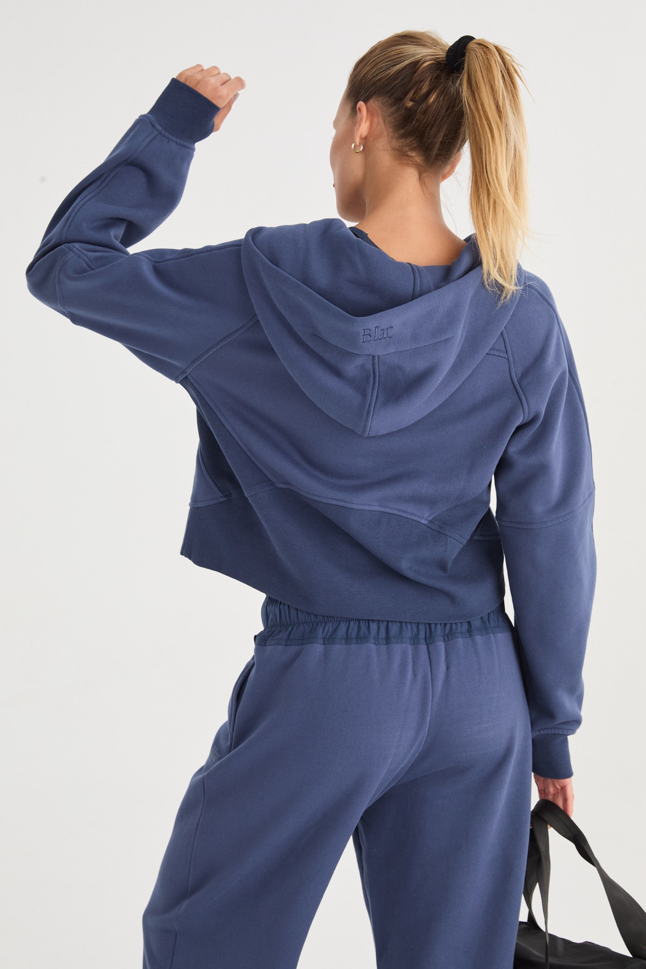 Hoodie Runae - TechKnit® - Azul
