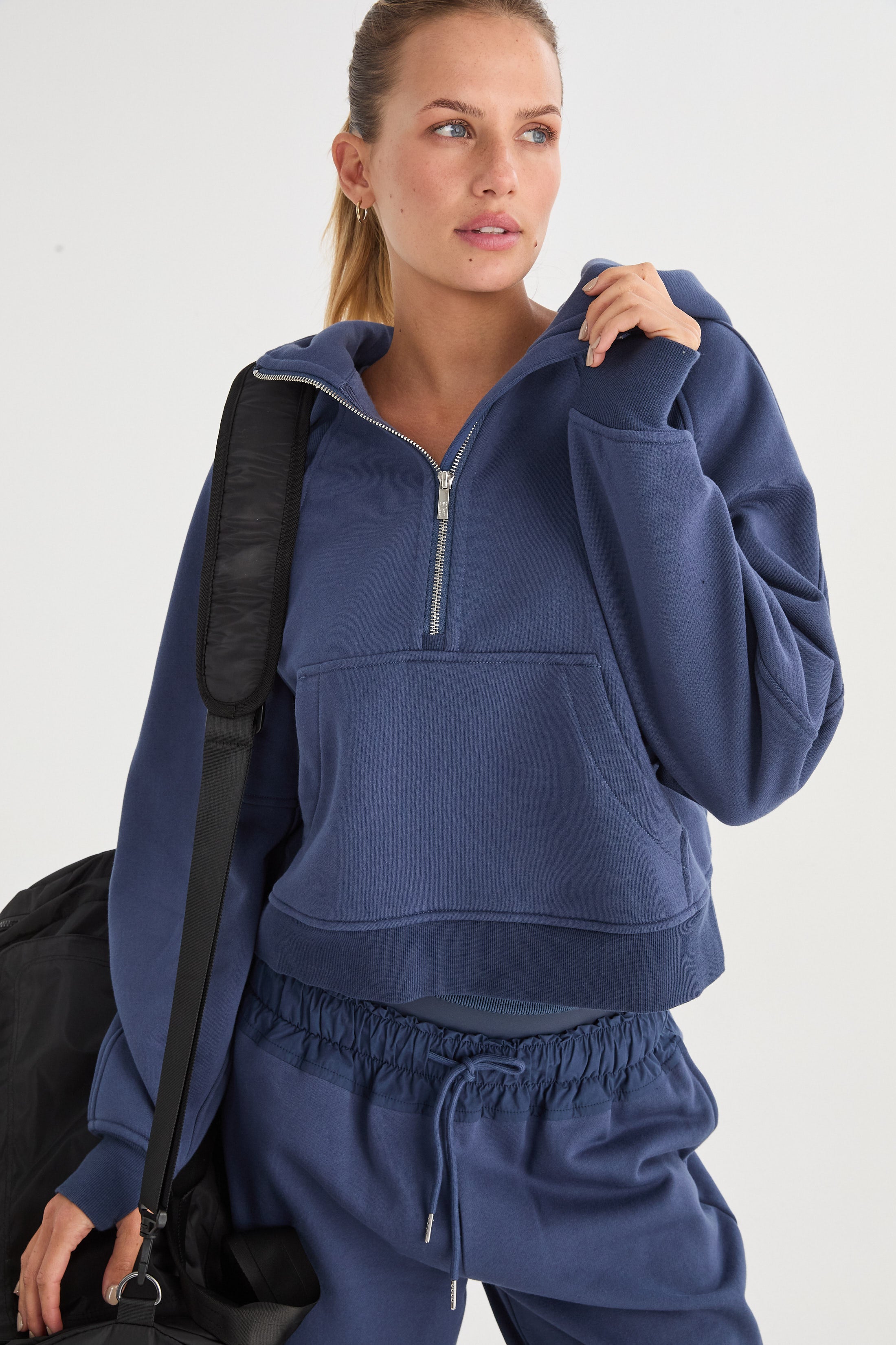 Hoodie Runae - TechKnit® - Azul