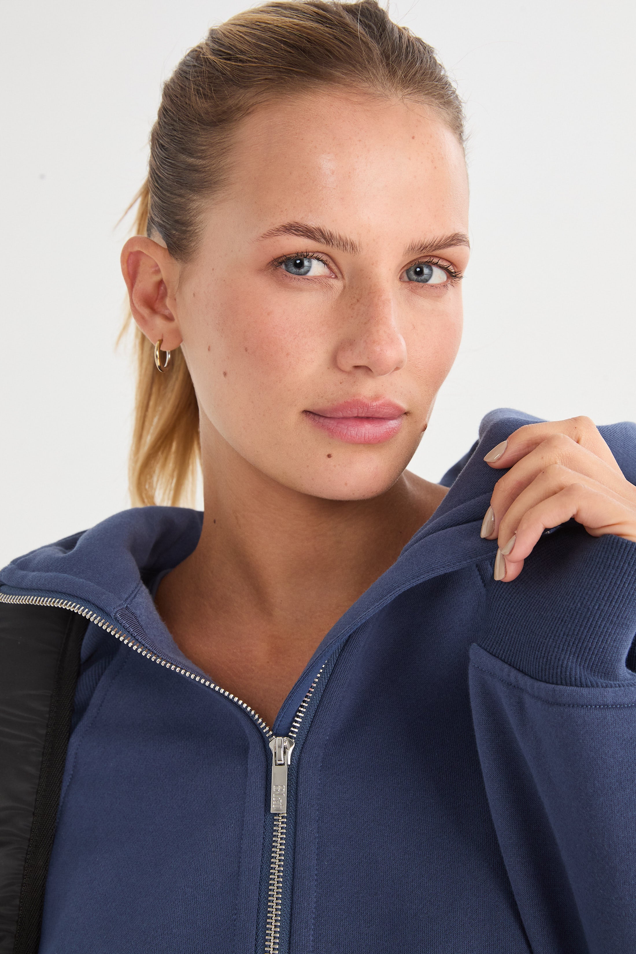 Hoodie Runae - TechKnit® - Azul