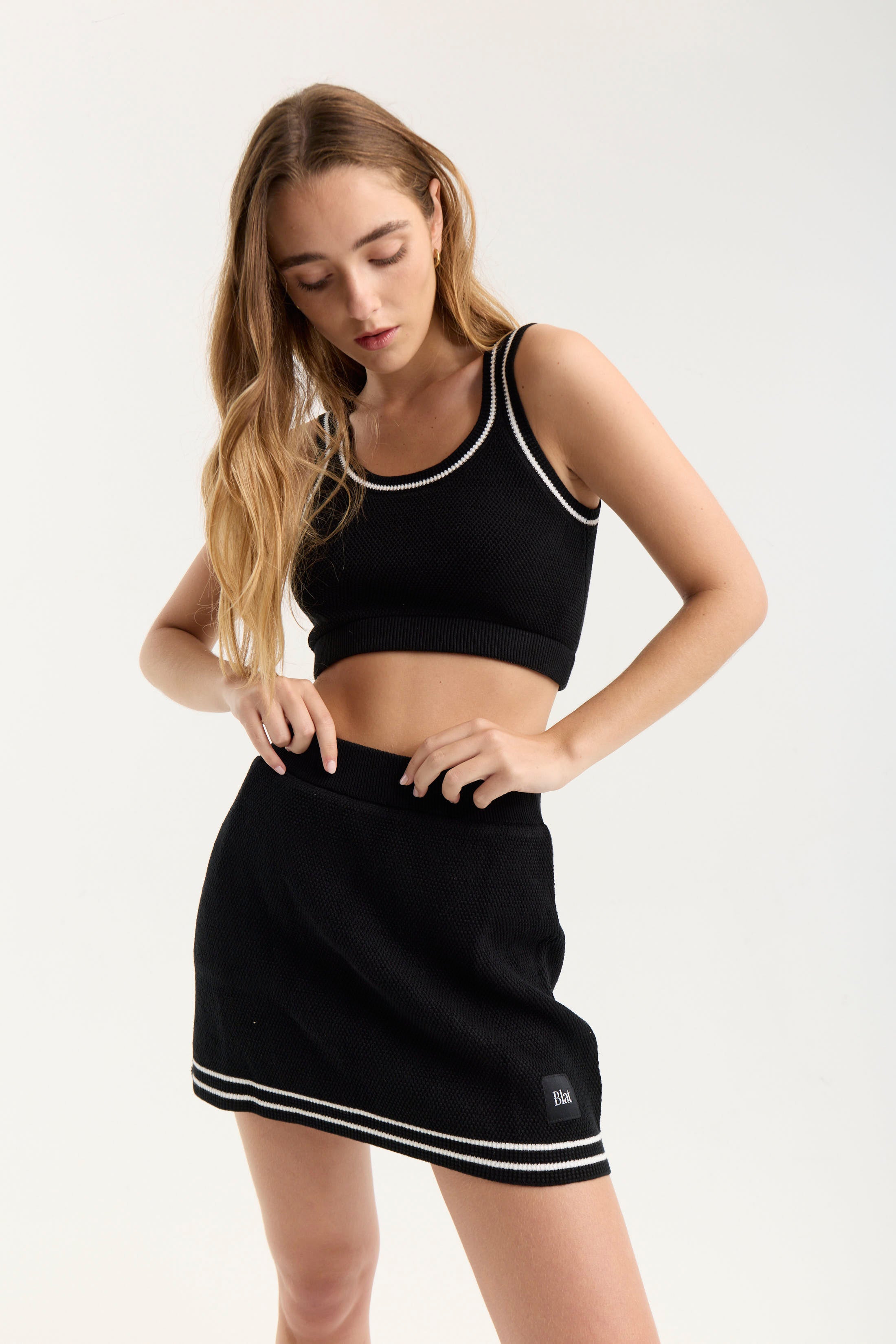 Pollera Poise - Negro