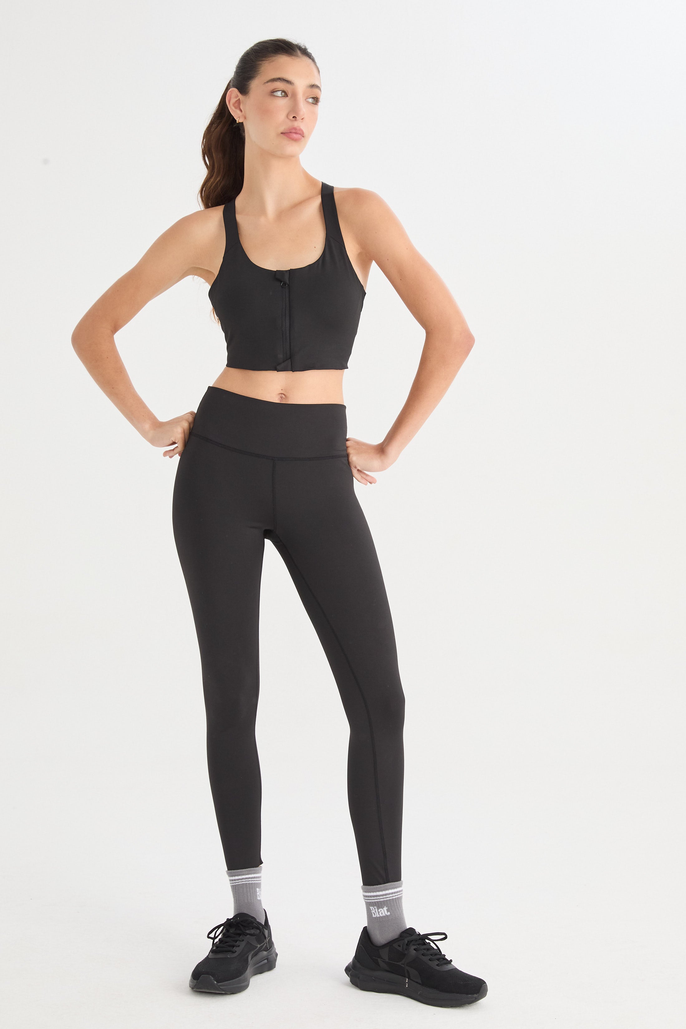Calza Driftwood - PureSkin® - Negro
