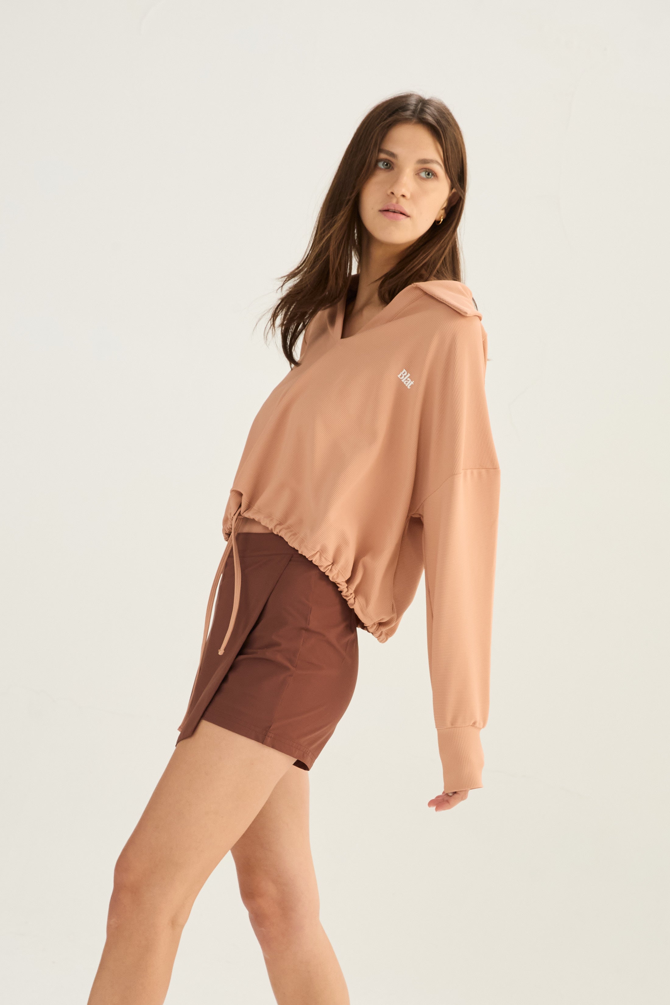 Buzo Jumper Armony - SleekRib® - Nude
