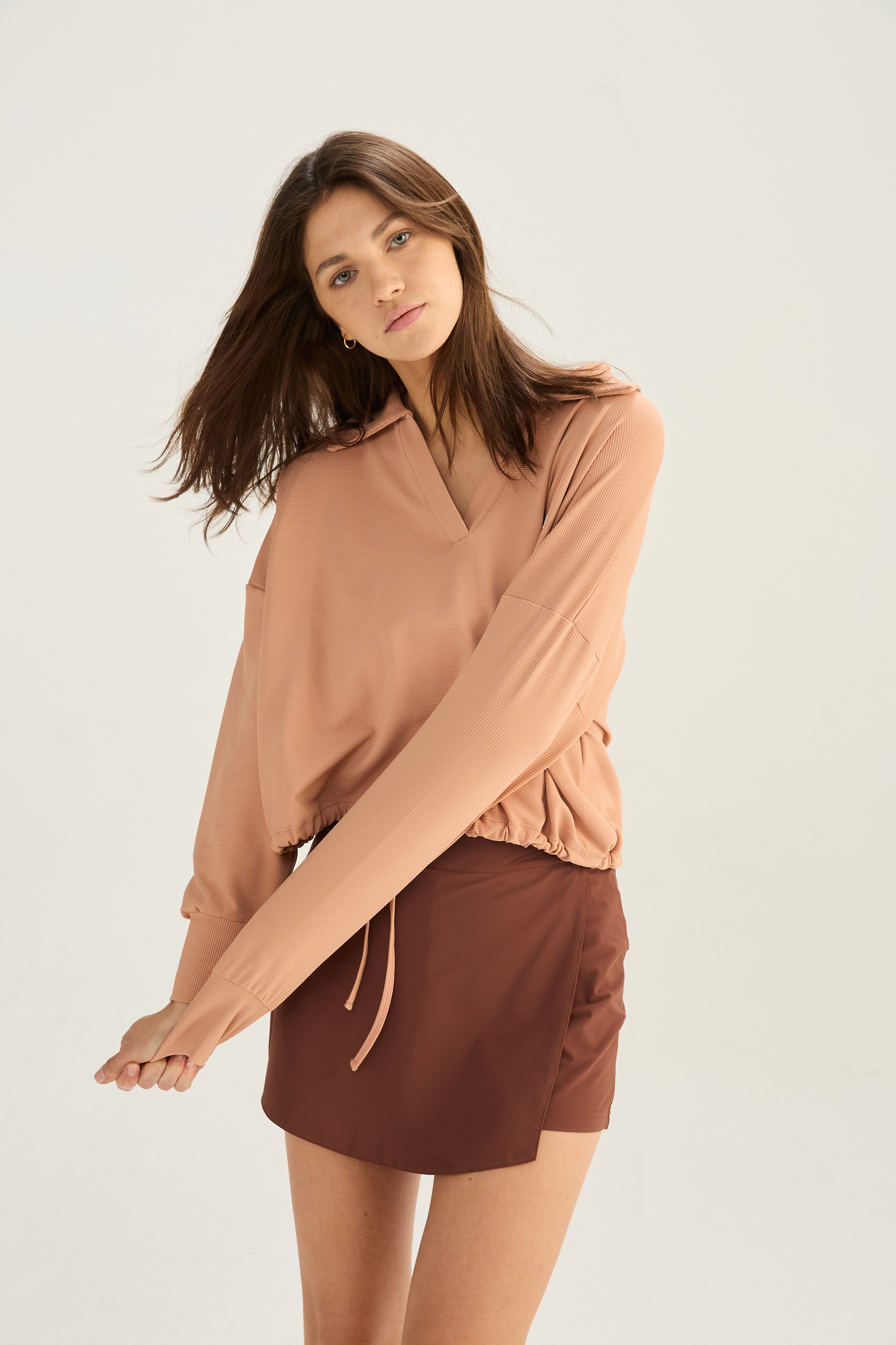 Buzo Jumper Armony - SleekRib® - Nude