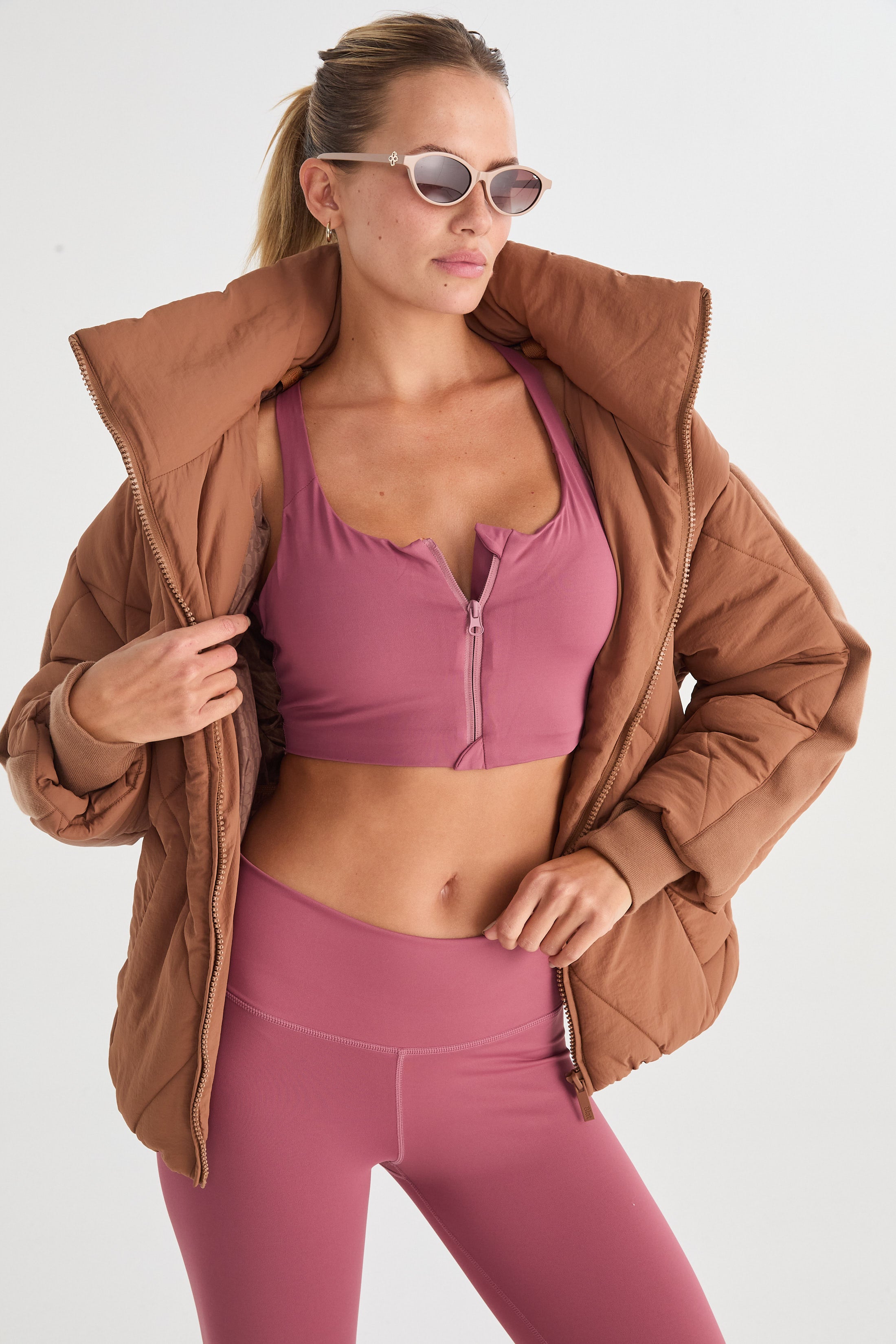 Campera Con Capucha Zer - Chocolate