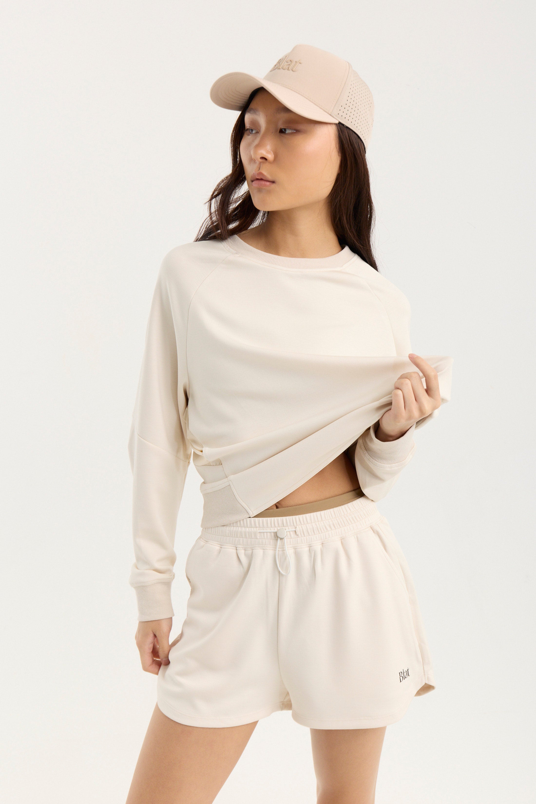 Short Alder - TechKnit® - Off White