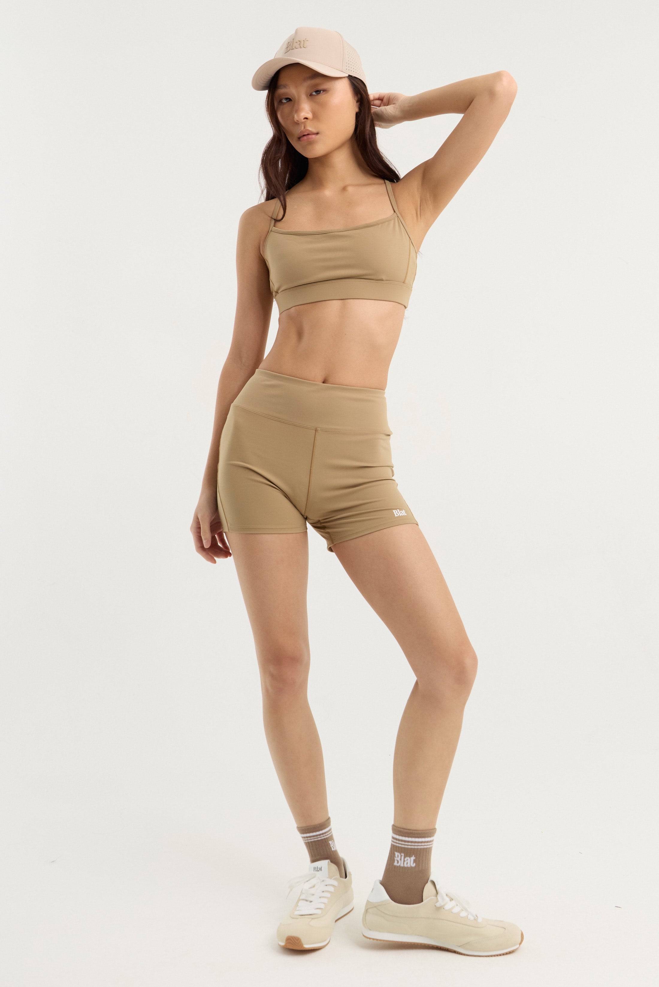 Conjunto Biker y Top CrossFlow - PureSkin® - Visón