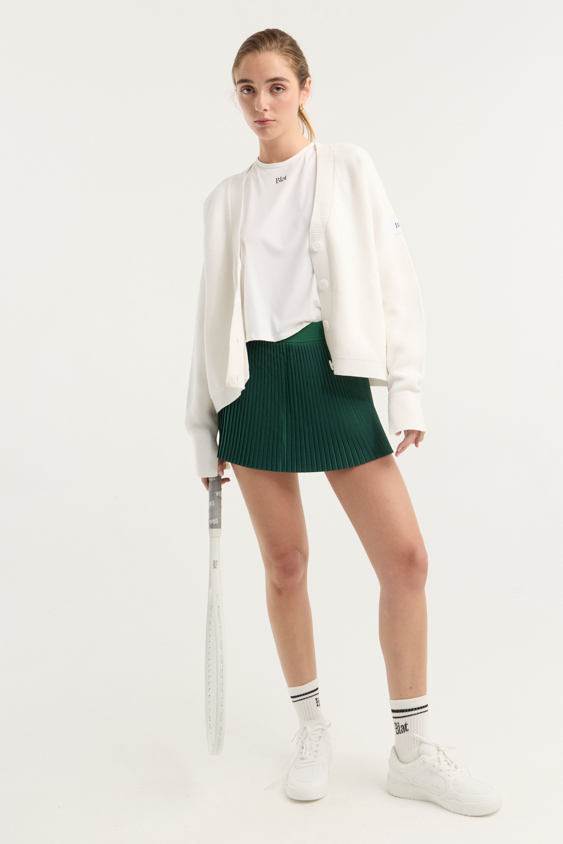 Cardigan Poise N - Blanco